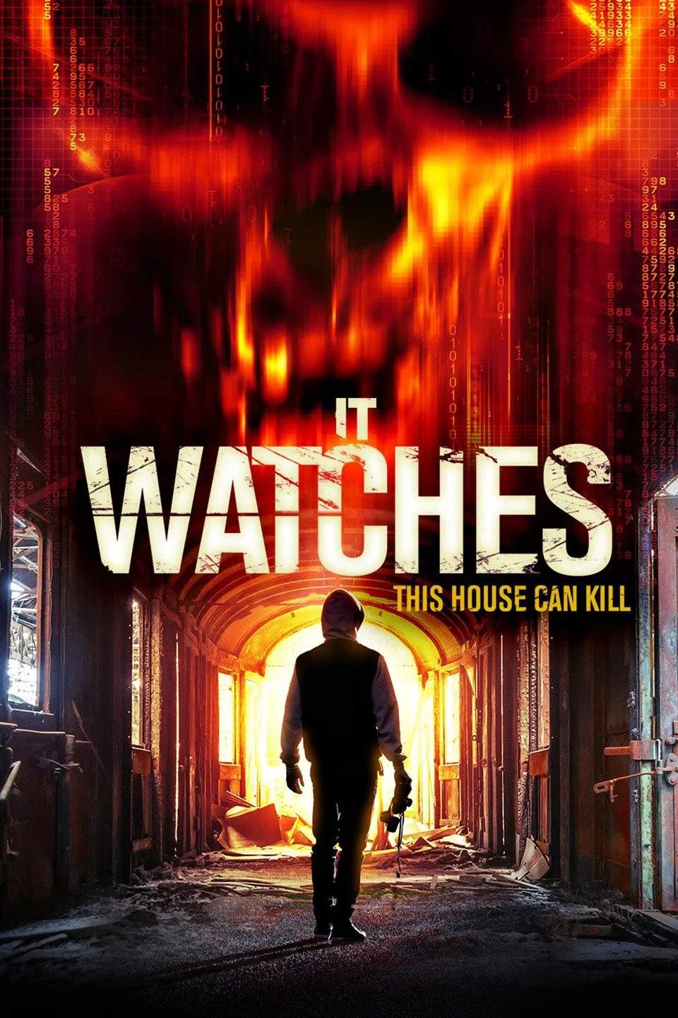 Poster chính thức của phim Phim Giật Gân, Phim Kinh Dị "Ánh Nhìn Chết Người" (It Watches - 2016), với sự tham gia của diễn viên Ivan Đurović và Rick Irwin.