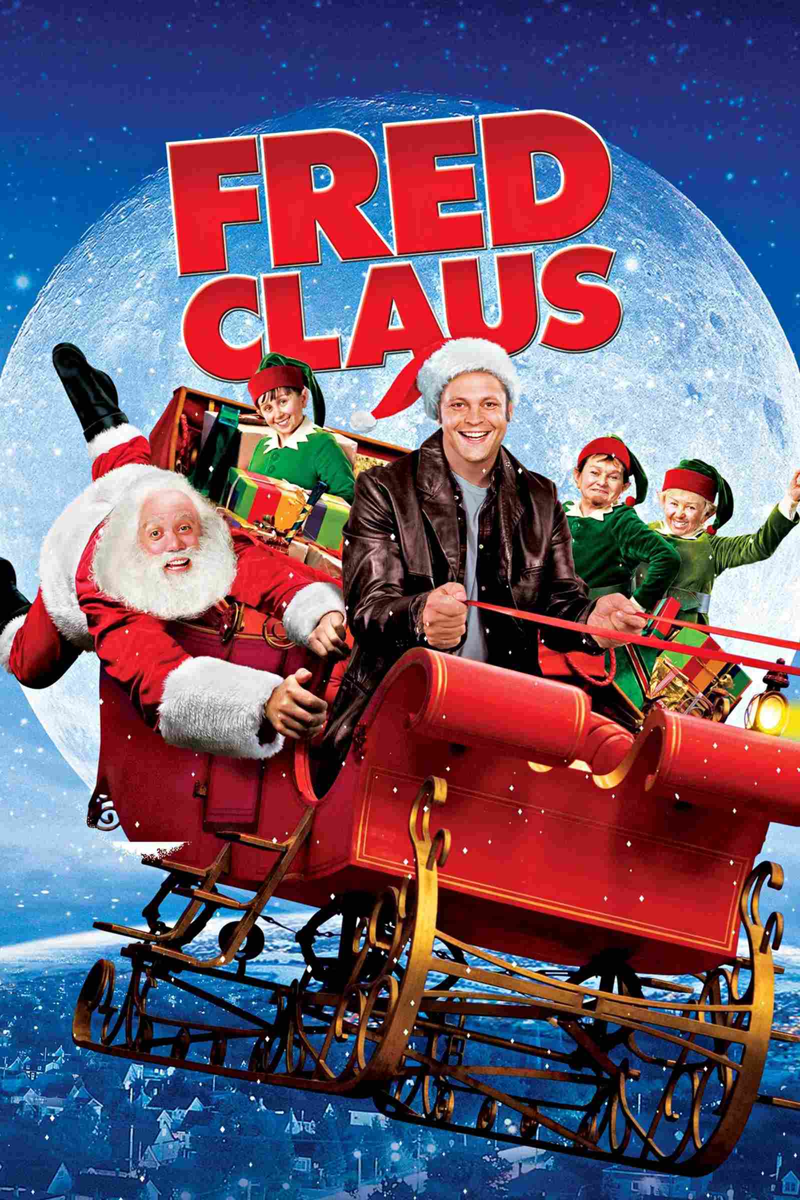 Poster chính thức của phim Phim Hành Động, Phim Hài "Anh Trai Ông Già Noel" (Fred Claus - 2007), với sự tham gia của diễn viên Vince Vaughn và Paul Giamatti.