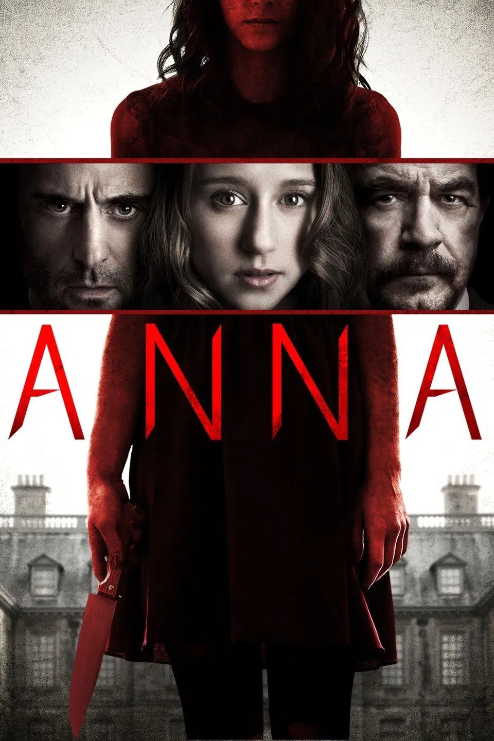 Poster chính thức của phim Phim Giật Gân, Phim Tâm Lý "Annaa" (Anna - 2013), với sự tham gia của diễn viên Mark Strong và Taissa Farmiga.