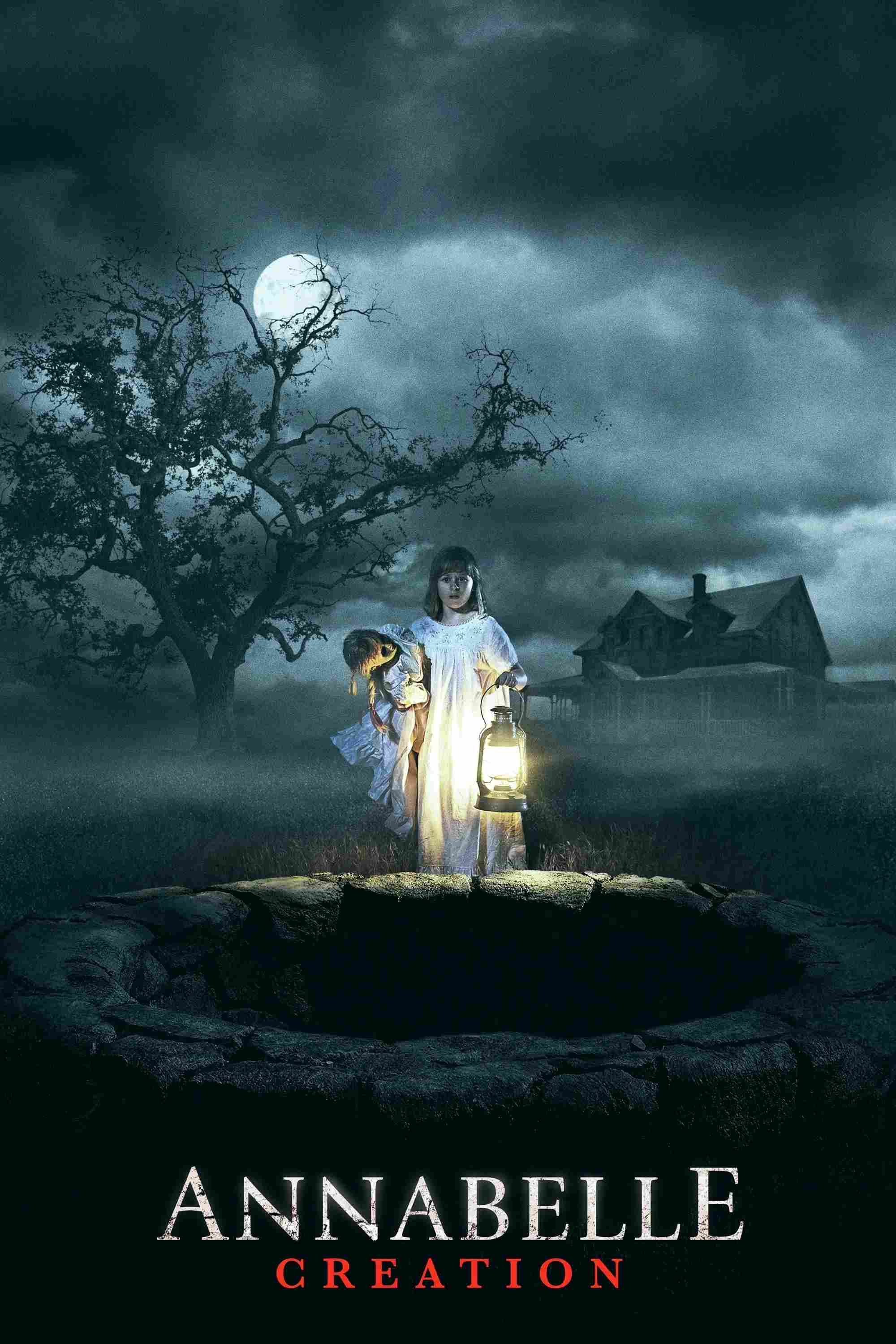 Poster chính thức của phim Phim Kinh Dị "Annabelle: Creation" (Annabelle: Creation - 2017), với sự tham gia của diễn viên Stephanie Sigman và Talitha Eliana Bateman.