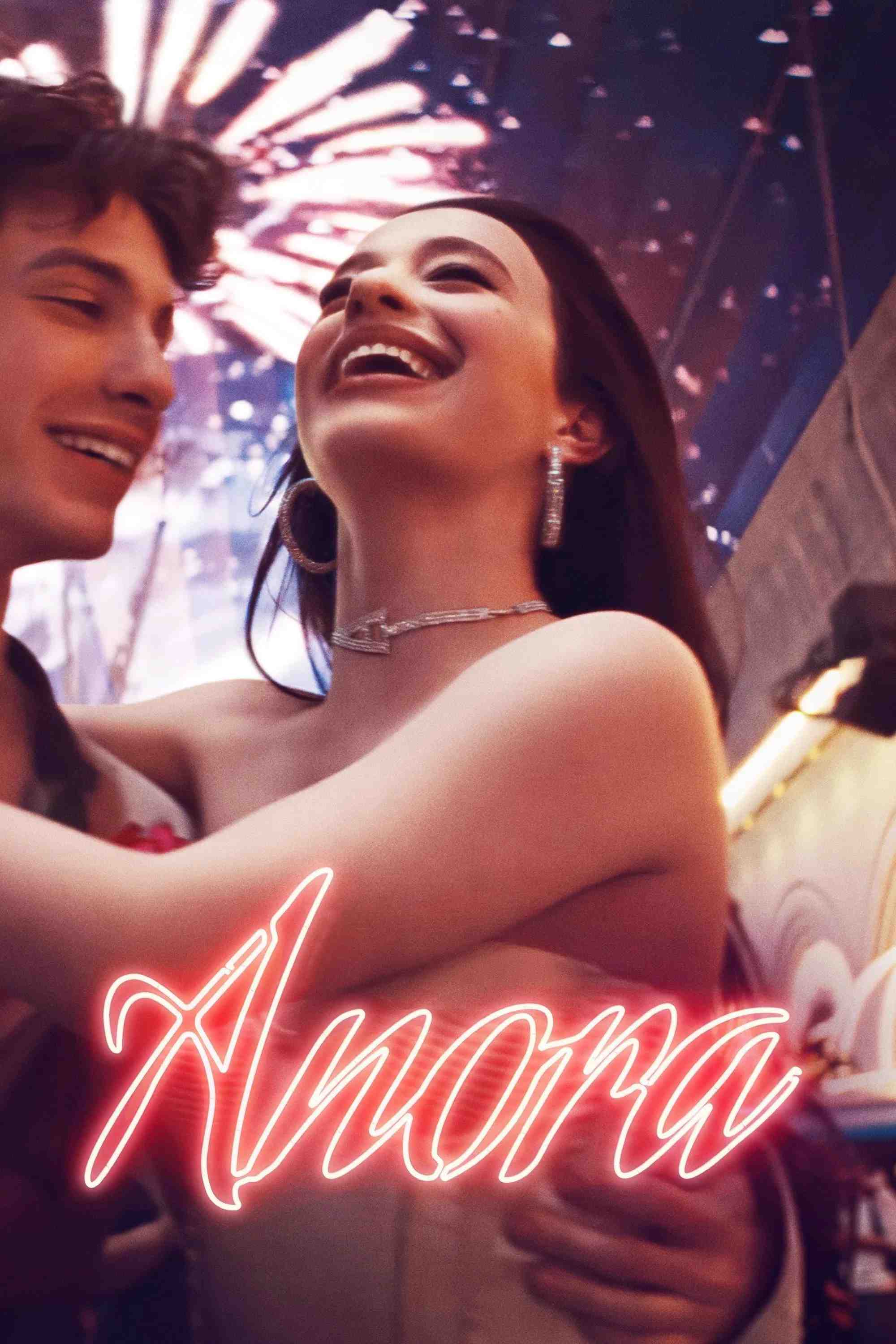 Poster chính thức của phim Phim Tâm Lý, Phim Hài "Anora" (Anora - 2024), với sự tham gia của diễn viên Mikey Madison và Mark Eydelshteyn.