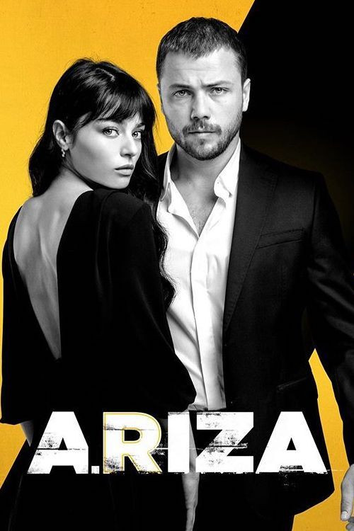 Poster chính thức của phim Phim Hình Sự "A.Riza" (Ariza - 2020), với sự tham gia của diễn viên Tolga Sarıtaş và Ayça Ayşin Turan.