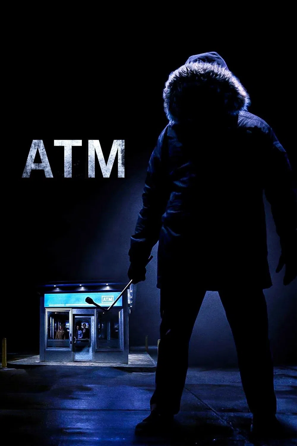 Poster chính thức của phim Phim Kinh Dị, Phim Giật Gân "ATM: Cạm Bẫy Lúc Nửa Đêm" (ATM - 2012), với sự tham gia của diễn viên Alice Eve và Josh Peck.