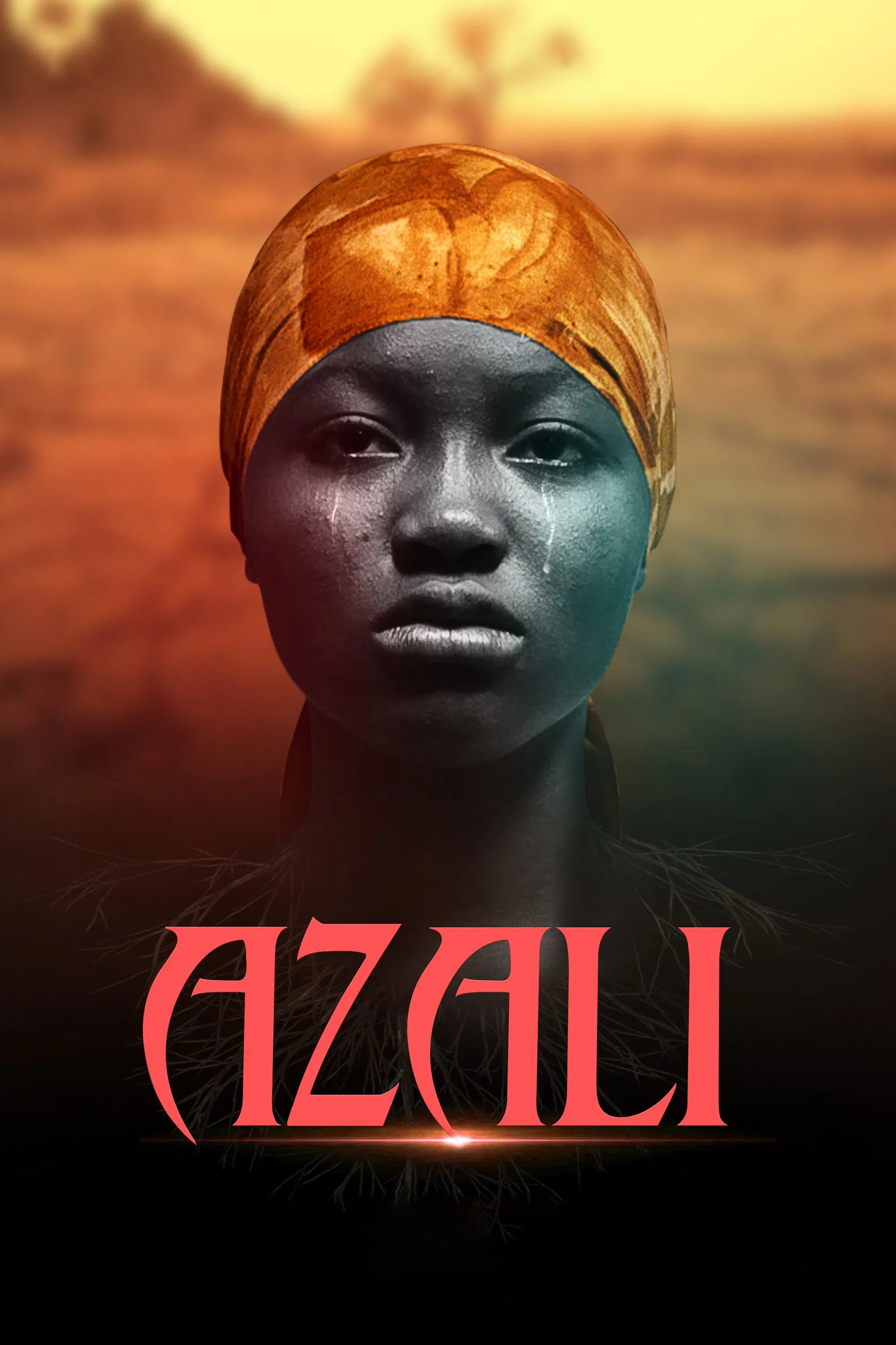 Poster chính thức của phim Phim Tâm Lý "Azali: Định Mệnh" (Azali - 2018), với sự tham gia của diễn viên Adjetey Anang và Ama K. Abebrese.