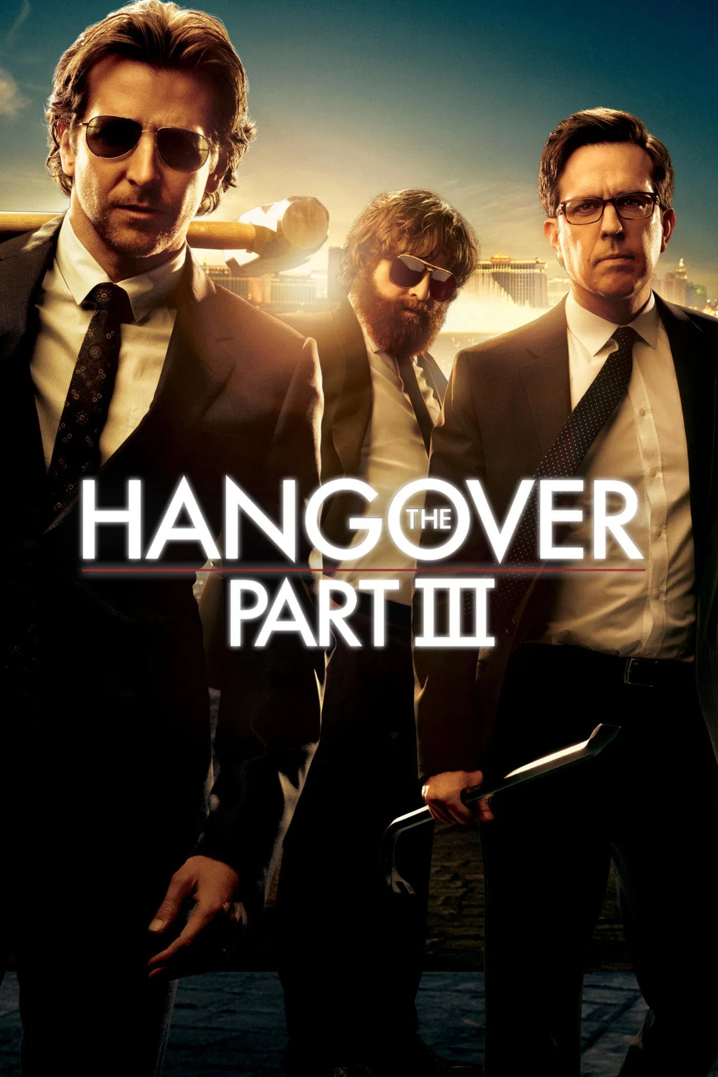 Poster chính thức của phim Phim Hài "Ba Chàng Ngự Lâm 3" (The Hangover Part III - 2013), với sự tham gia của diễn viên Bradley Cooper và Ed Helms.