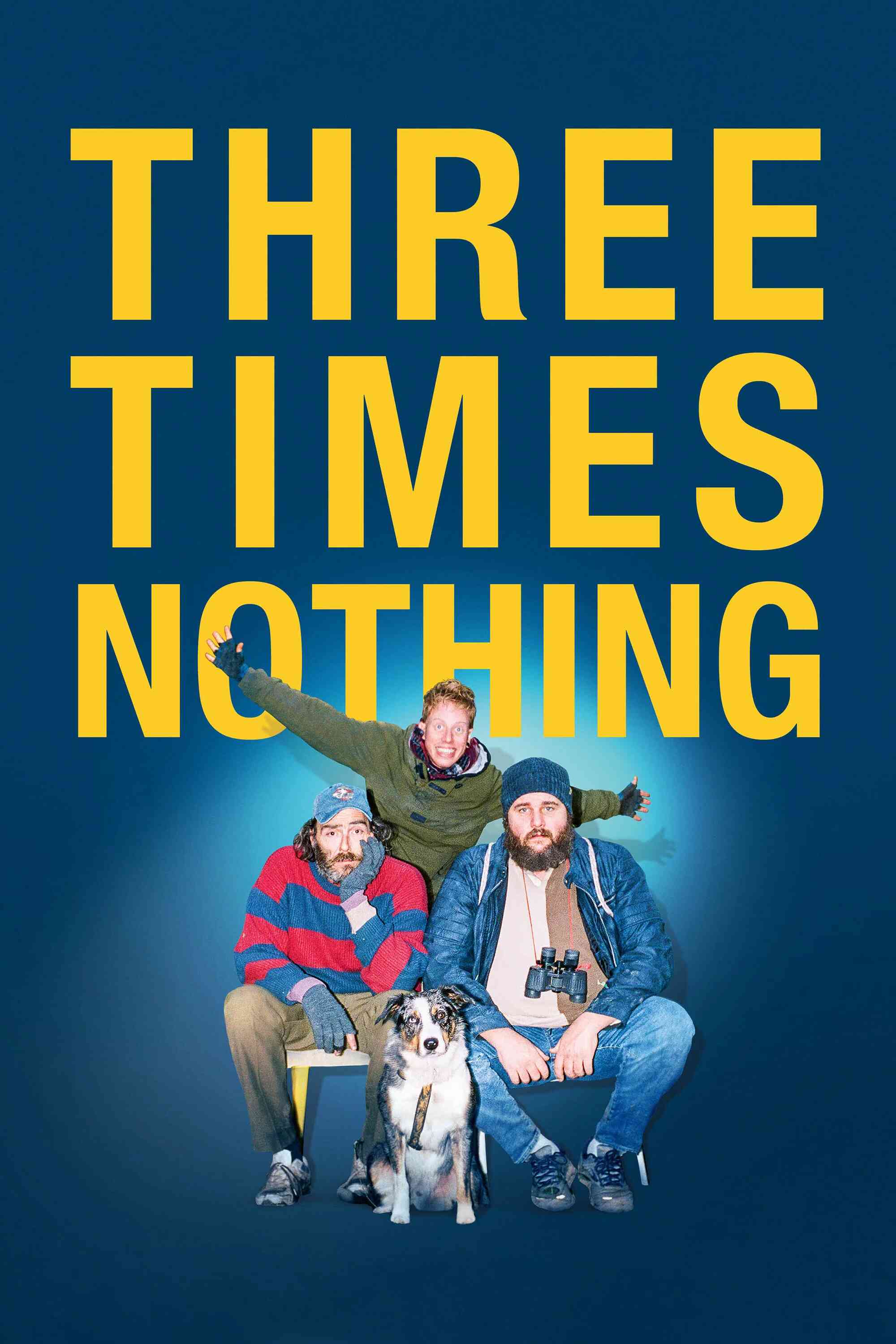 Poster chính thức của phim Phim Hài "Ba Lần Trắng Tay" (Three Times Nothing - 2022), với sự tham gia của diễn viên Antoine Bertrand và Philippe Rebbot.