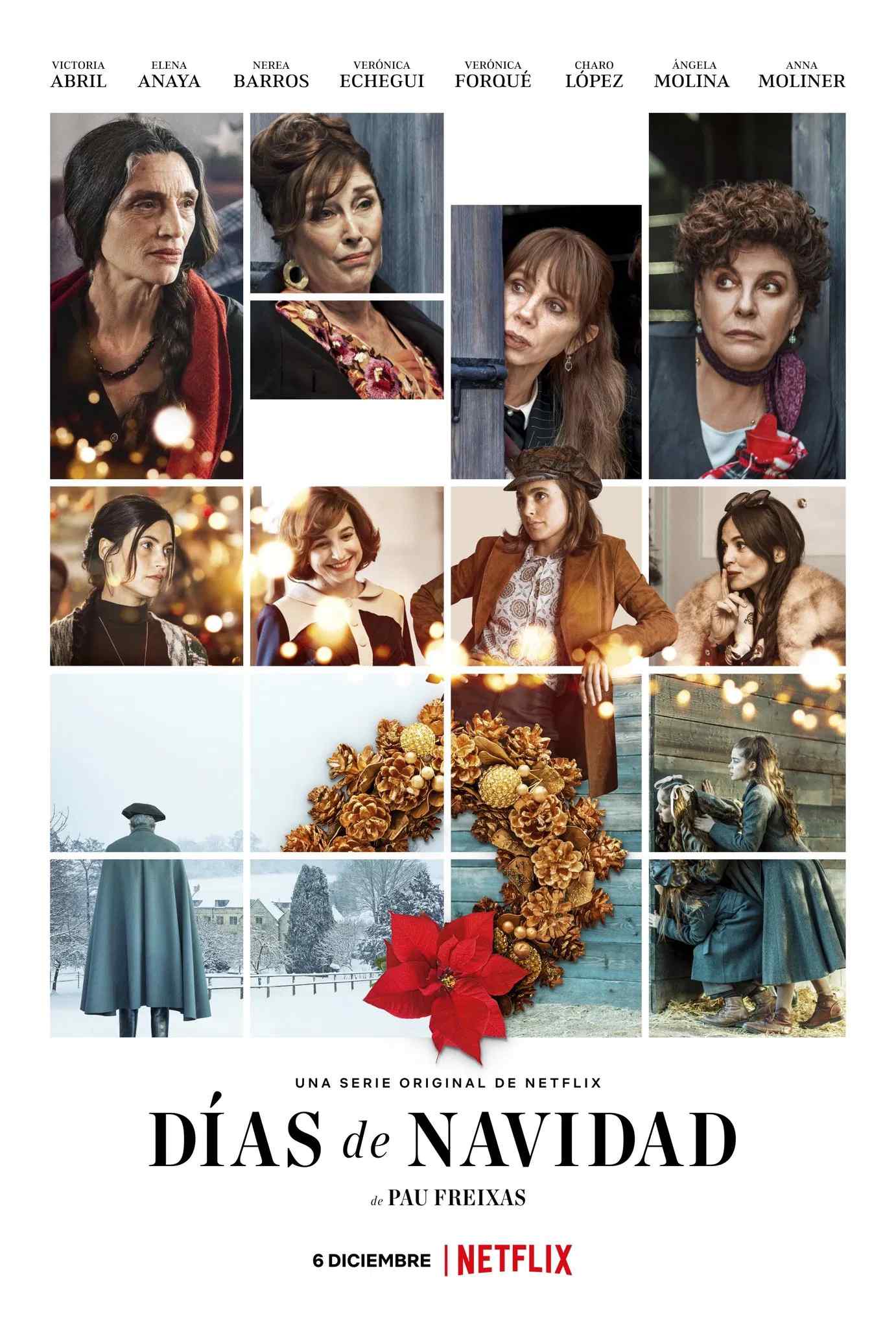 Poster chính thức của phim Phim Tâm Lý "Ba Ngày Giáng Sinh" (Three Days of Christmas - 2019), với sự tham gia của diễn viên Victoria Abril và Alicia Borrachero.