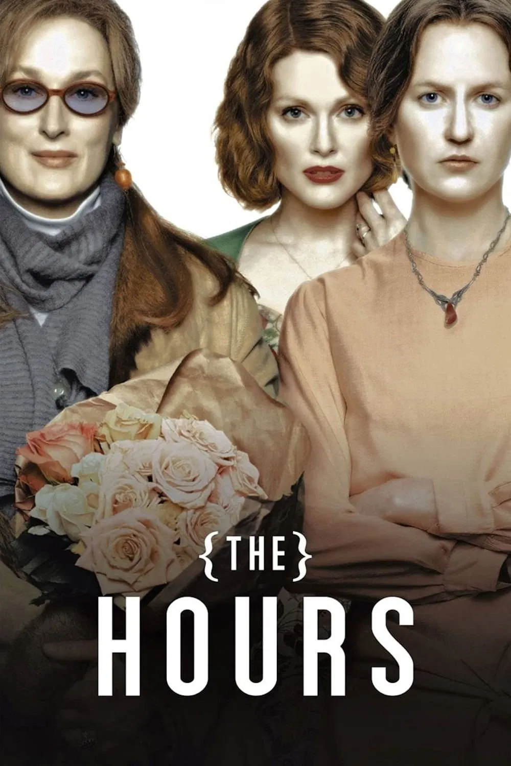 Poster chính thức của phim Phim Tâm Lý "Ba Số Phận" (The Hours - 2002), với sự tham gia của diễn viên Julianne Moore và Nicole Kidman.