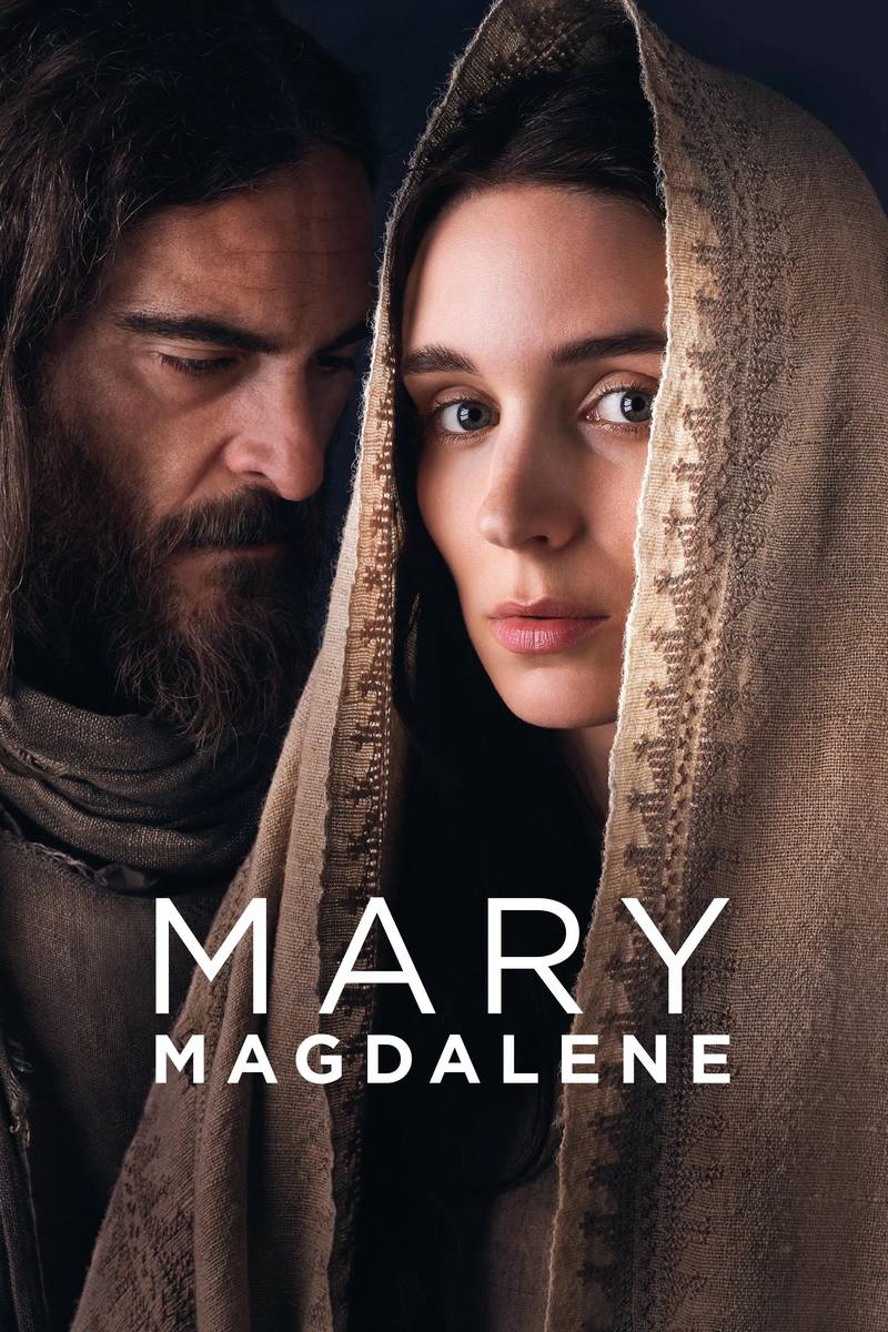 Poster chính thức của phim Phim Tâm Lý "Bà Thánh Maria Mađalêna" (Mary Magdalene - 2018), với sự tham gia của diễn viên Rooney Mara và Joaquin Phoenix.