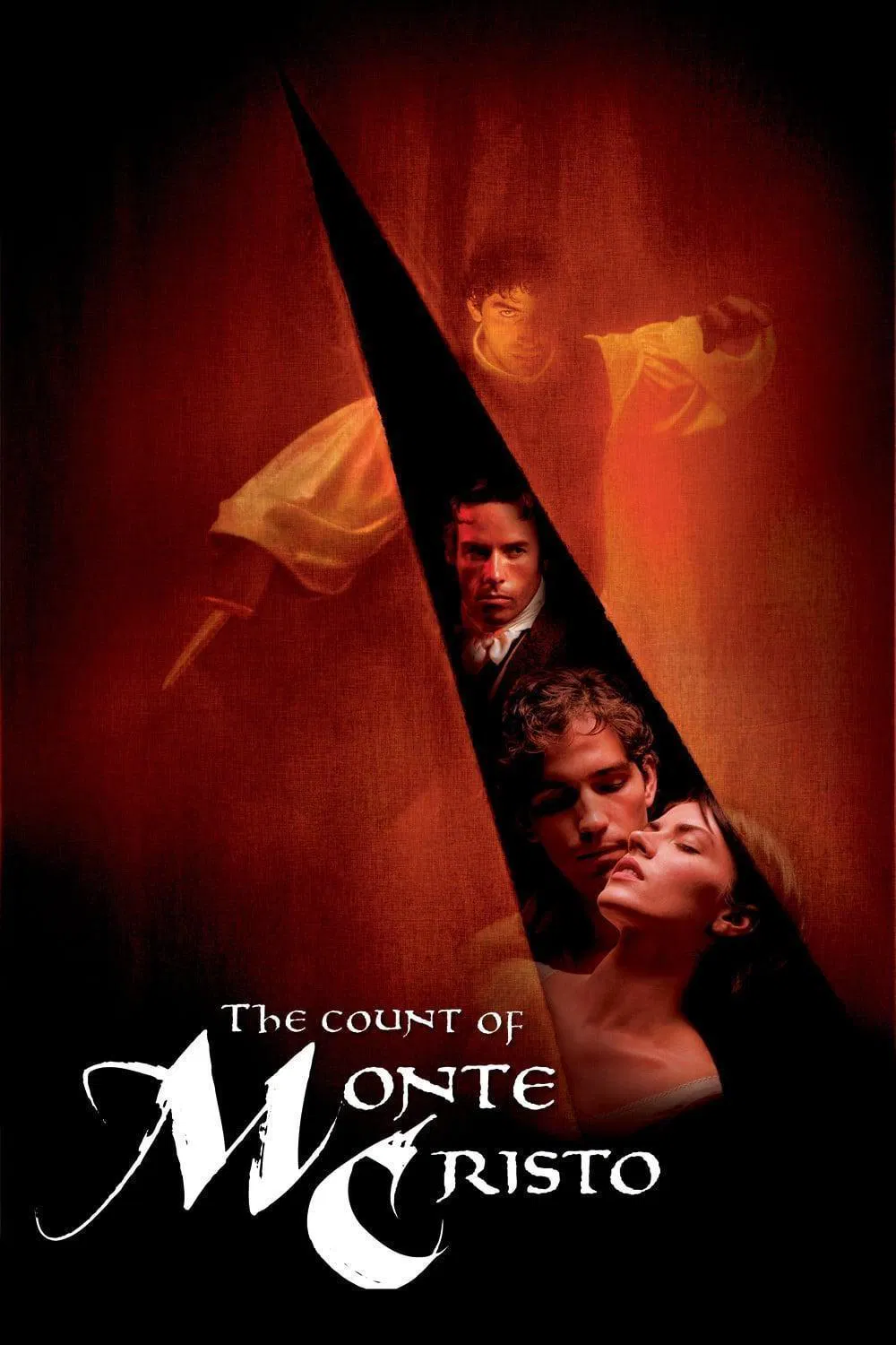 Poster chính thức của phim Phim Phiêu Lưu, Phim Tâm Lý "Bá Tước Monte Cristo" (The Count of Monte Cristo - 2002), với sự tham gia của diễn viên Jim Caviezel và Guy Pearce.