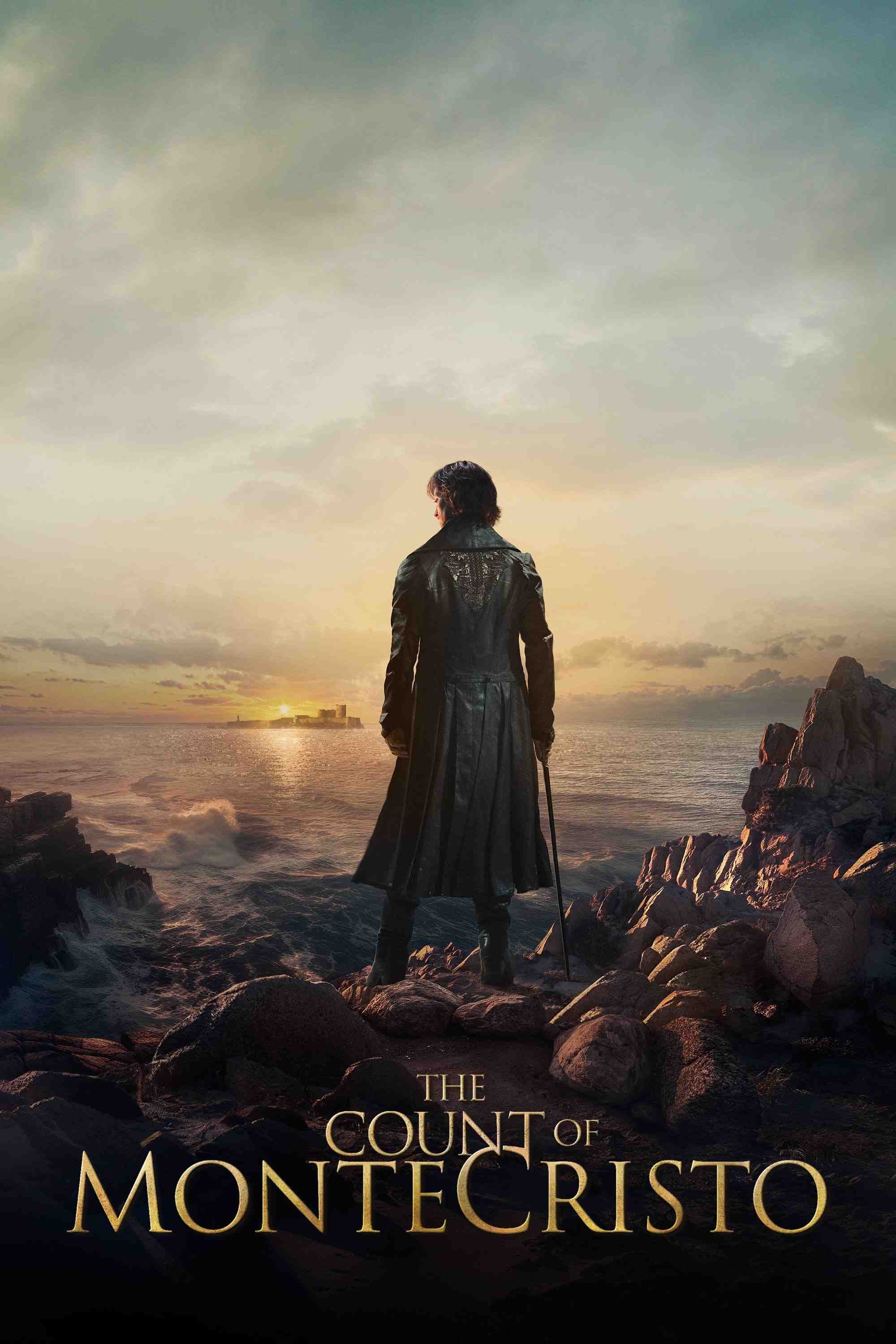 Poster chính thức của phim Phim Phiêu Lưu, Phim Hành Động "Bá tước Monte-Cristo" (The Count of Monte Cristo - 2024), với sự tham gia của diễn viên Pierre Niney và Bastien Bouillon.