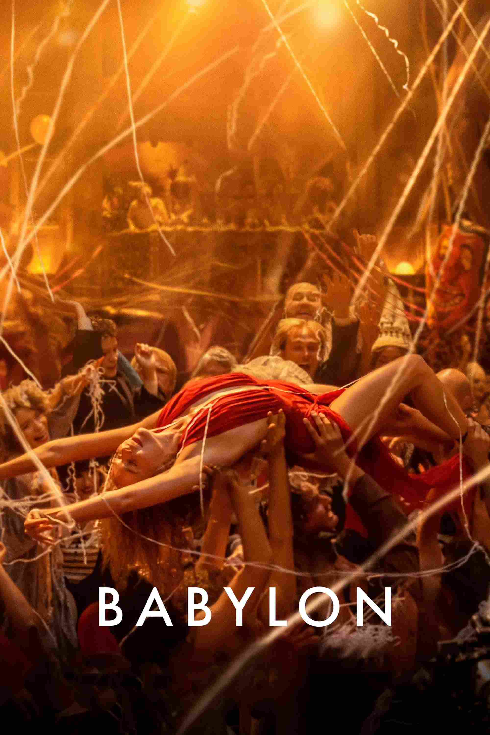 Poster chính thức của phim Phim Tâm Lý, Phim Hài "Babylon" (Babylon - 2022), với sự tham gia của diễn viên Diego Calva và Margot Robbie.
