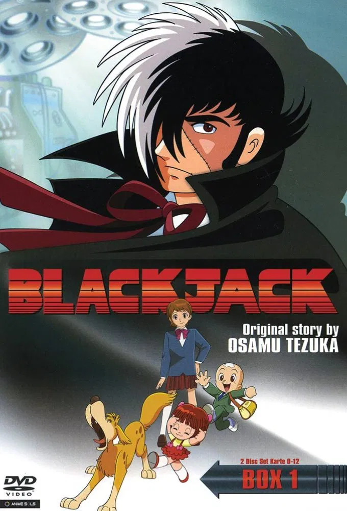 Poster chính thức của phim Phim Hoạt Hình, Phim Tâm Lý "Bác Sĩ Quái Dị" (Black Jack - 2004), với sự tham gia của diễn viên Akio Otsuka và Yuko Mizutani.
