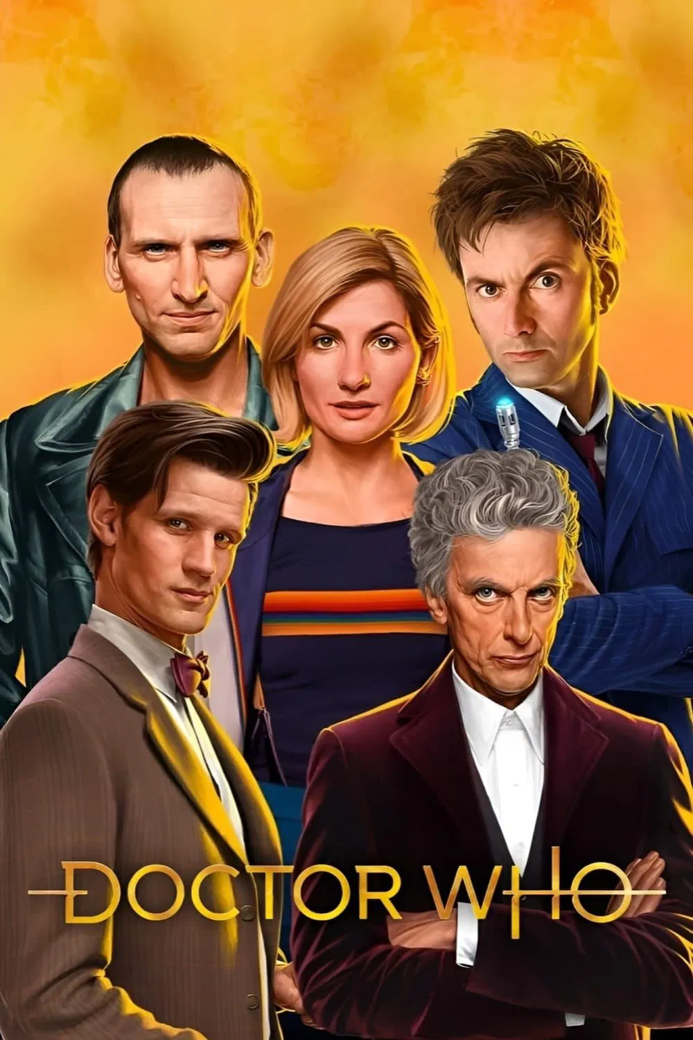 Poster chính thức của phim Phim Hành Động & Phiêu Lưu, Phim Tâm Lý "Bác Sĩ Vô Danh (Phần 8)" (Doctor Who - 2005), với sự tham gia của diễn viên Jodie Whittaker và Mandip Gill.