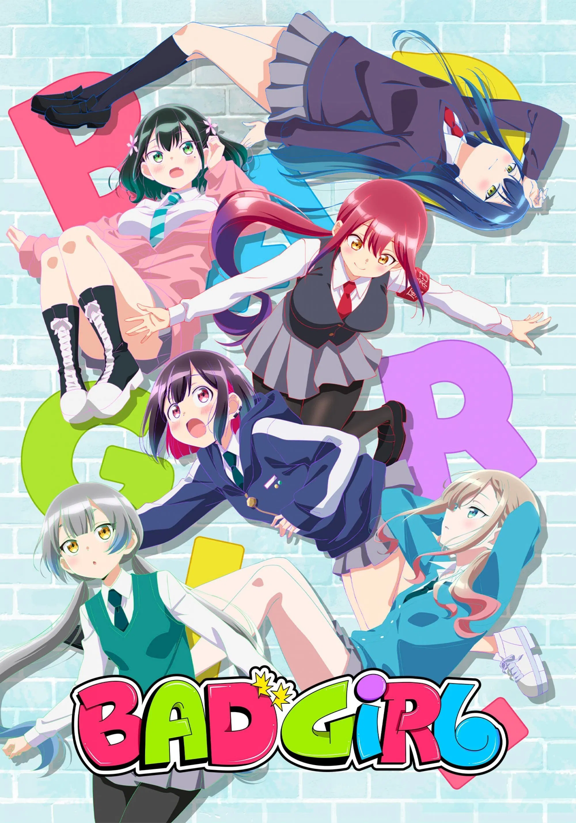 Poster chính thức của phim Phim Hoạt Hình, Phim Hài "Bad Girl" (Bad Girl - 2025), với sự tham gia của diễn viên Azusa Tachibana và Nina Hanamiya.