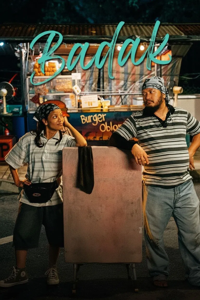 Poster chính thức của phim Phim Tâm Lý "Badak" (Badak - 2025), với sự tham gia của diễn viên Shaheizy Sam và Aida Amron.