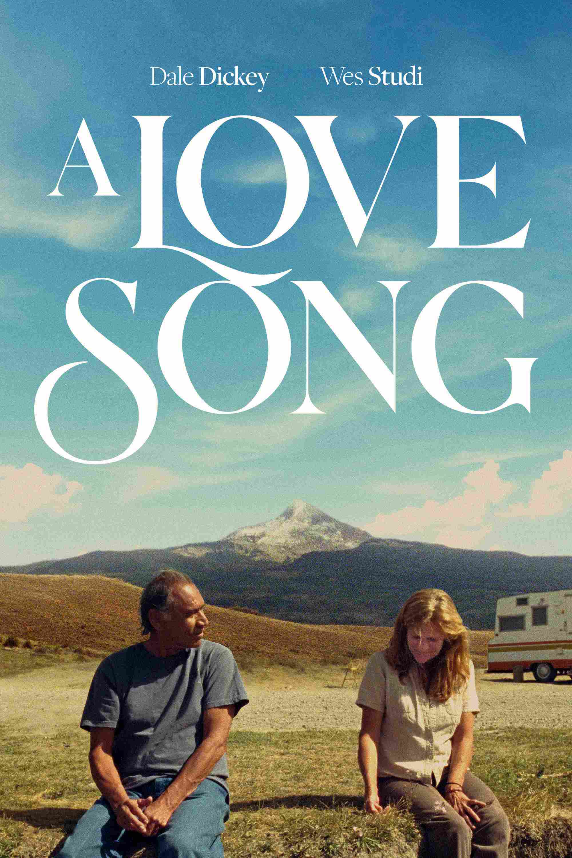 Poster chính thức của phim Phim Tâm Lý, Phim Tình Cảm "Bài Ca Tình Yêu" (A Love Song - 2022), với sự tham gia của diễn viên Dale Dickey và Wes Studi.