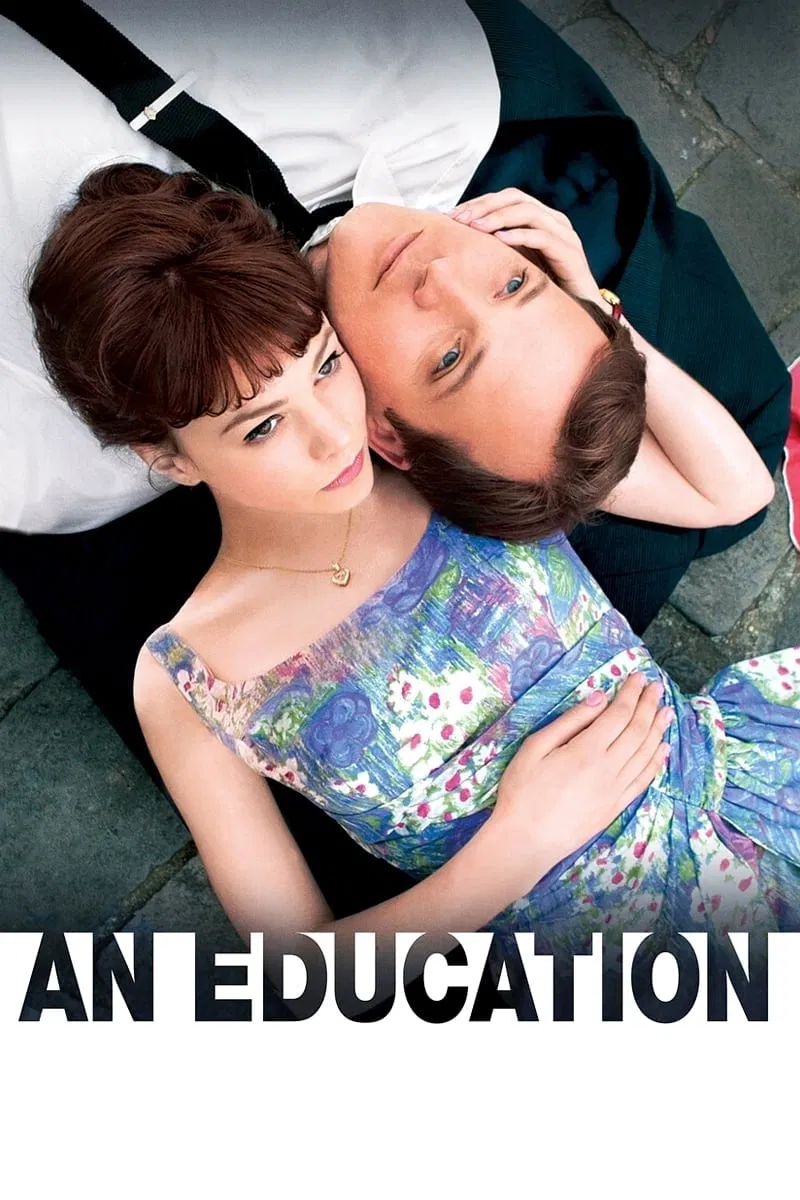 Poster chính thức của phim Phim Tâm Lý, Phim Tình Cảm "Bài Học Đầu Đời" (An Education - 2009), với sự tham gia của diễn viên Carey Mulligan và Peter Sarsgaard.