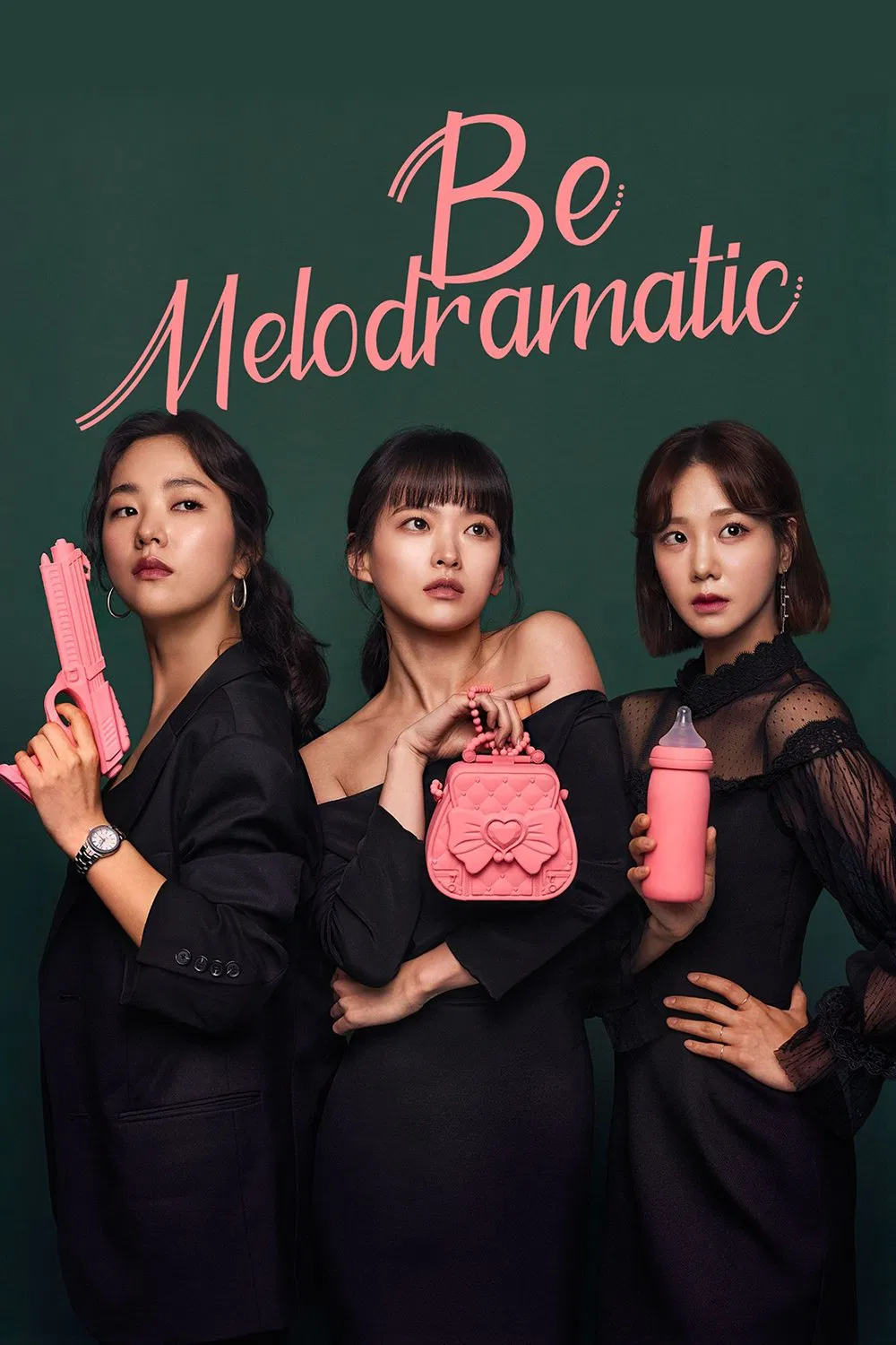 Poster chính thức của phim Phim Hài, Phim Tâm Lý "Bản chất của sự lãng mạn" (Be Melodramatic - 2019), với sự tham gia của diễn viên Chun Woo-hee và Jeon Yeo-been.