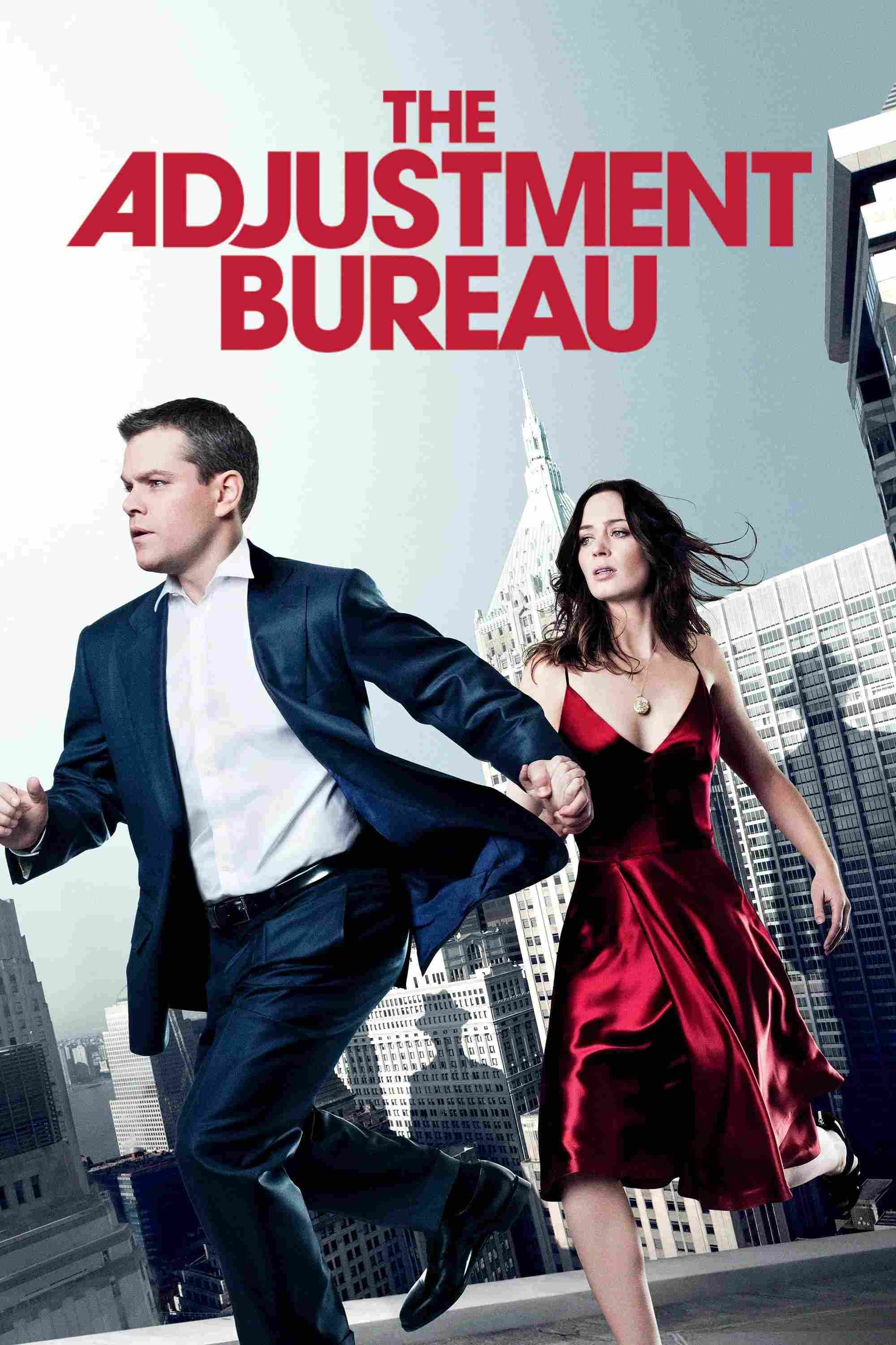Poster chính thức của phim Phim Viễn Tưởng, Phim Giật Gân "Bản Đồ Định Mệnh" (The Adjustment Bureau - 2011), với sự tham gia của diễn viên Matt Damon và Emily Blunt.