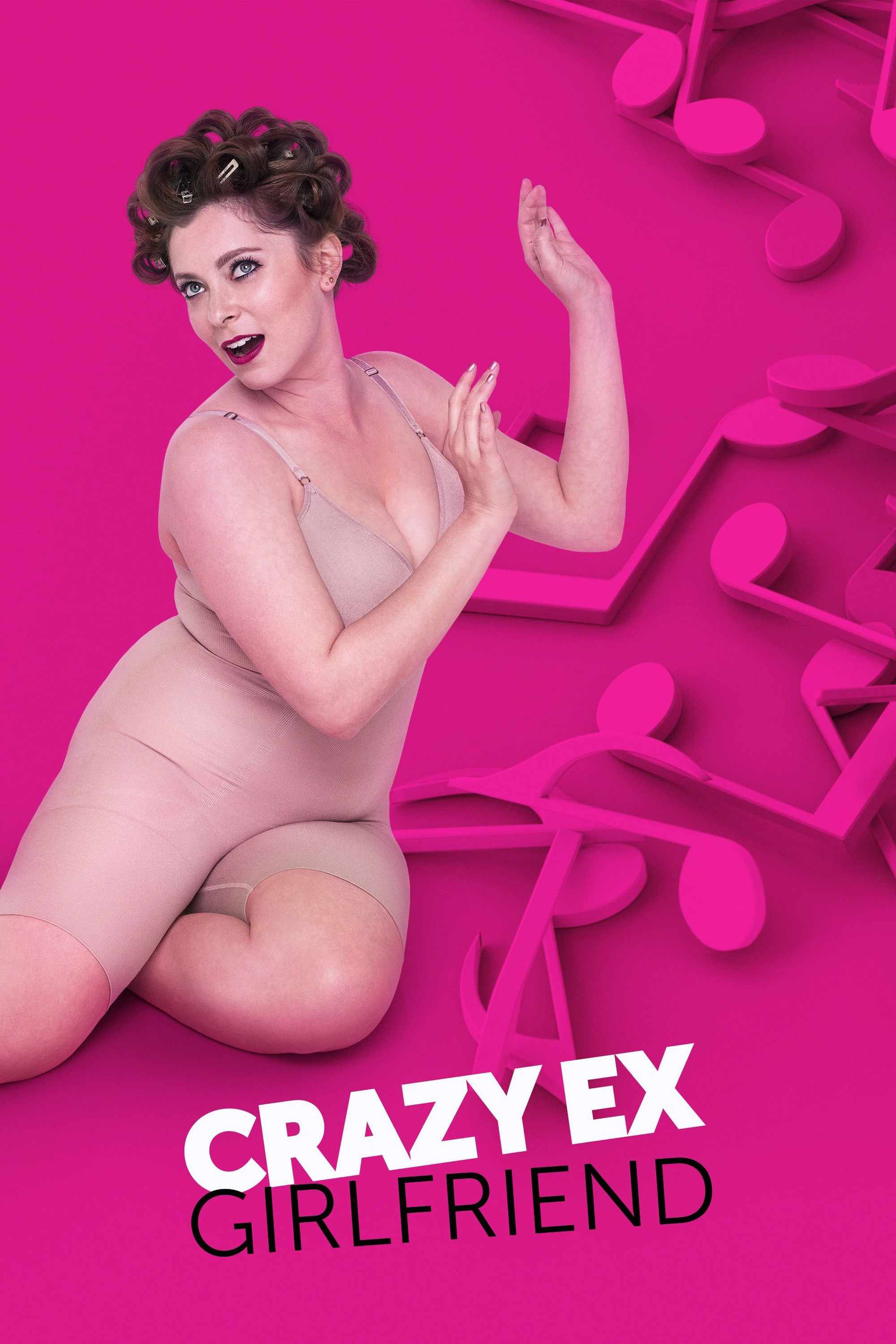 Poster chính thức của phim Phim Hài, Phim Tâm Lý "Bạn Gái Cũ Nổi Loạn (Phần 1)" (Crazy Ex-Girlfriend - 2015), với sự tham gia của diễn viên Rachel Bloom và Donna Lynne Champlin.