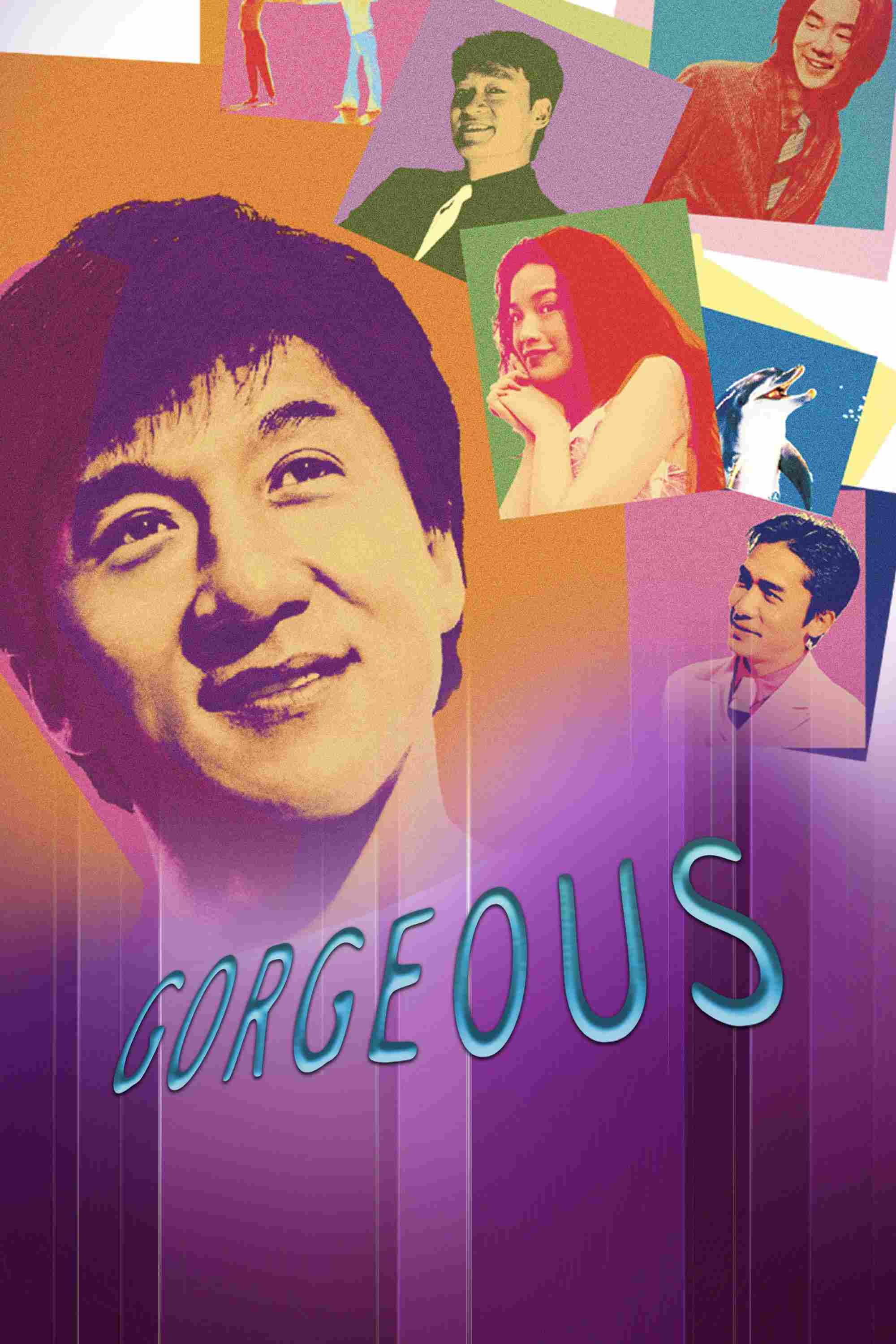 Poster chính thức của phim Phim Phiêu Lưu, Phim Hành Động "Bản Lĩnh Đàn Ông" (Gorgeous - 1999), với sự tham gia của diễn viên Thư Kỳ và Thành Long.