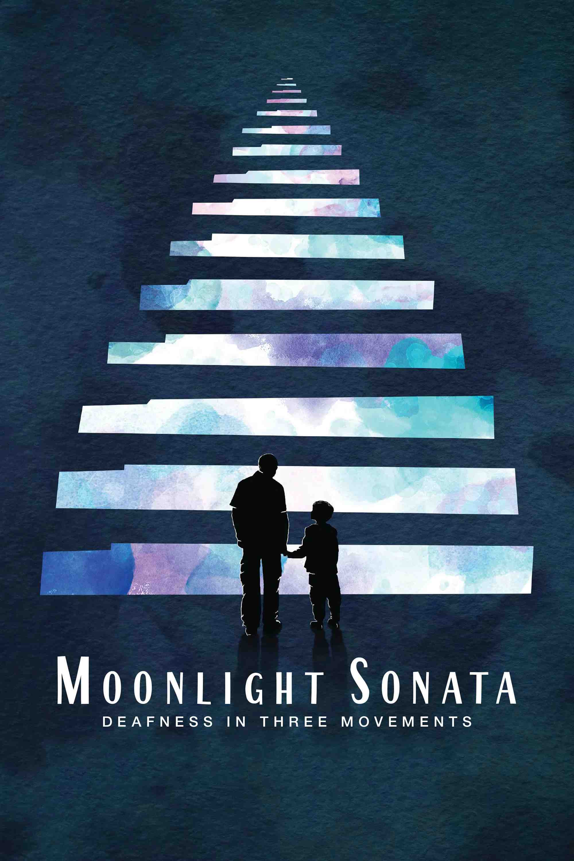 Poster chính thức của phim Phim Tài Liệu "Bản Sonata Ánh Trăng: Ba Chương Về Chứng Điếc" (Moonlight Sonata: Deafness in Three Movements - 2019), với sự tham gia của diễn viên Irene Taylor.