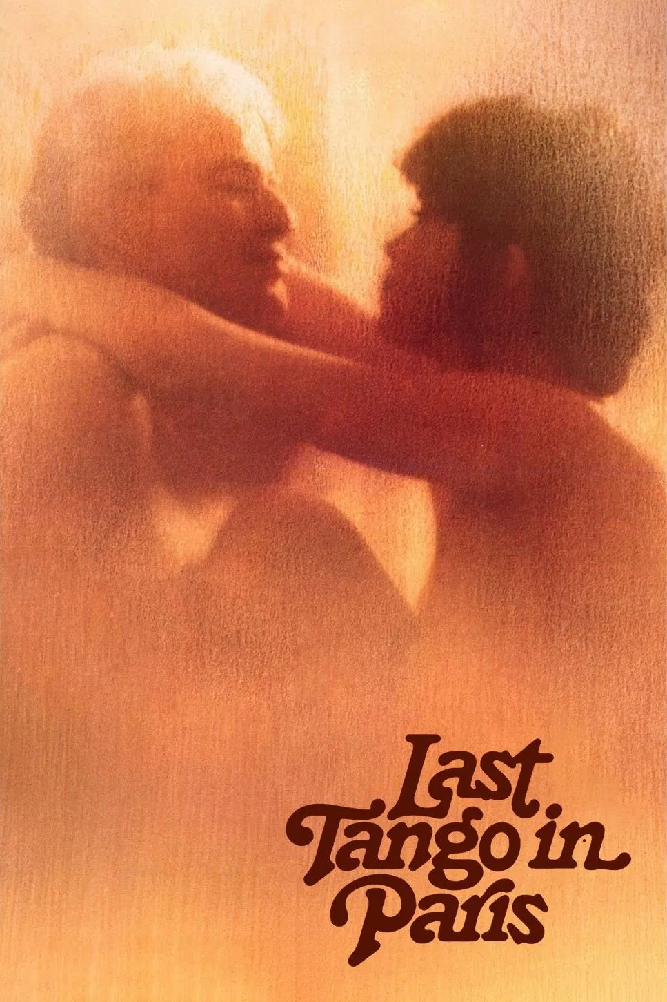 Poster chính thức của phim Phim Tâm Lý, Phim Tình Cảm "Bản Tango Cuối Cùng Ở Paris" (Last Tango in Paris - 1972), với sự tham gia của diễn viên Marlon Brando và Maria Schneider.