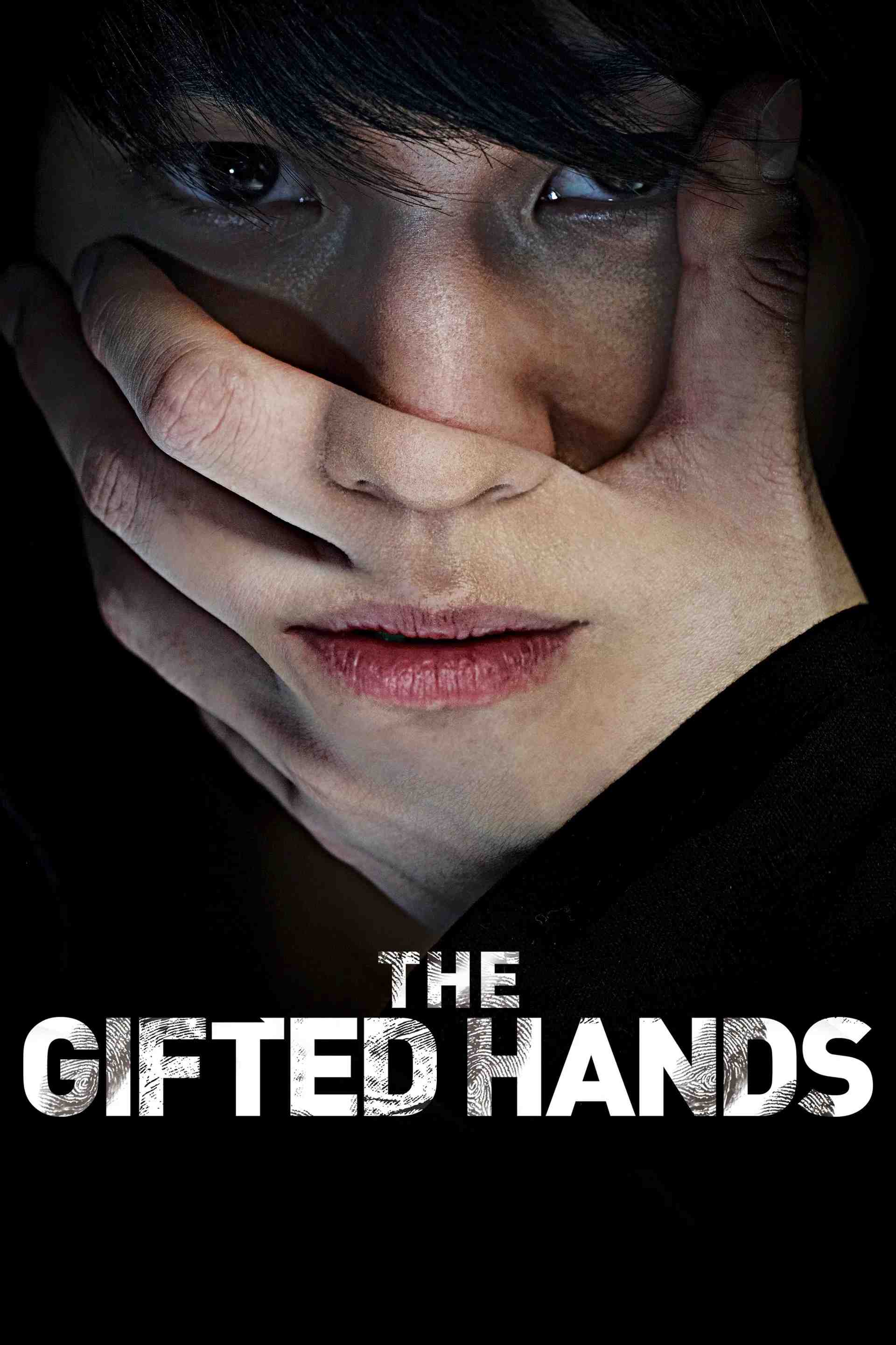 Poster chính thức của phim Phim Bí Ẩn "Bàn Tay Ngoại Cảm" (The Gifted Hands - 2013), với sự tham gia của diễn viên Kim Kang-woo và Kim Bum.