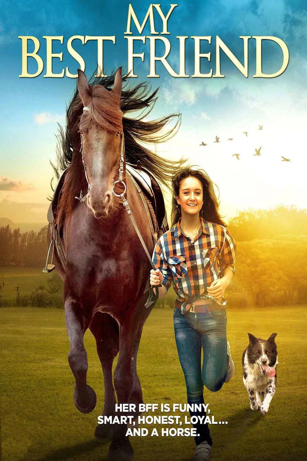 Poster chính thức của phim Phim Gia Đình, Phim Truyền Hình "Bạn Thân" (My Best Friend - 2016), với sự tham gia của diễn viên Catherine Bach và Patrick Muldoon.