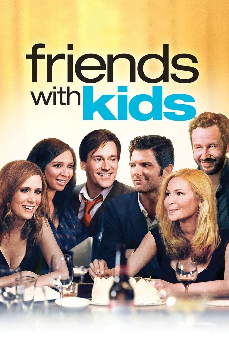 Poster chính thức của phim Phim Hài, Phim Tâm Lý "Bạn Thân Với Những Đứa Trẻ" (Friends with Kids - 2012), với sự tham gia của diễn viên Adam Scott và Jennifer Westfeldt.
