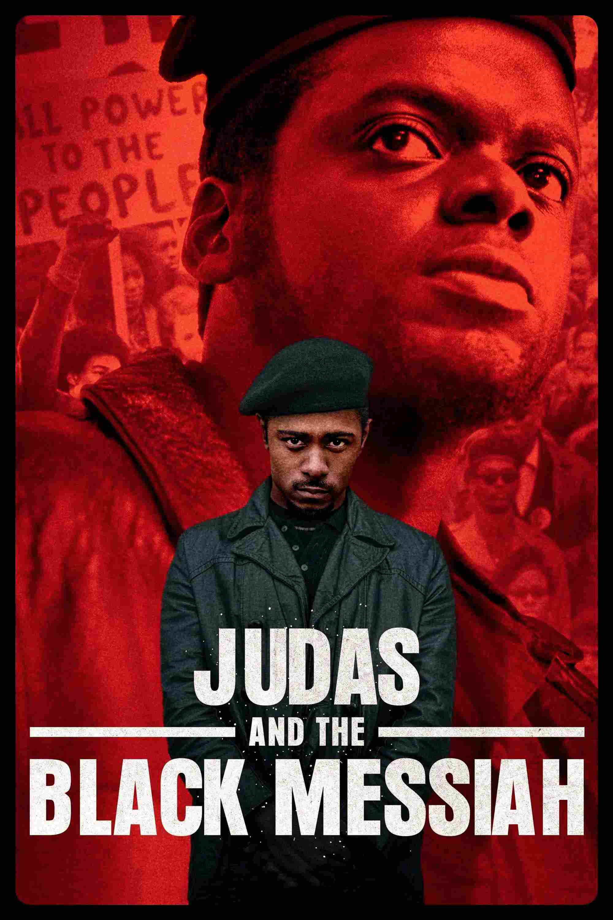 Poster chính thức của phim Phim Tâm Lý, Phim Lịch Sử "Băng Đảng Báo Đen" (Judas and the Black Messiah - 2021), với sự tham gia của diễn viên Daniel Kaluuya và LaKeith Stanfield.