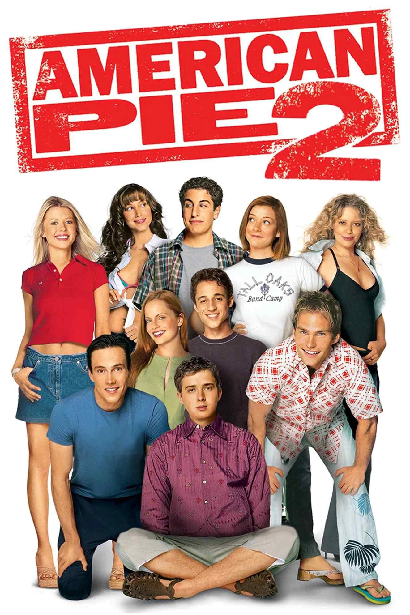 Poster chính thức của phim Phim Hài, Phim Tình Cảm "Bánh Mỹ 2" (American Pie 2 - 2001), với sự tham gia của diễn viên Jason Biggs và Thomas Ian Nicholas.