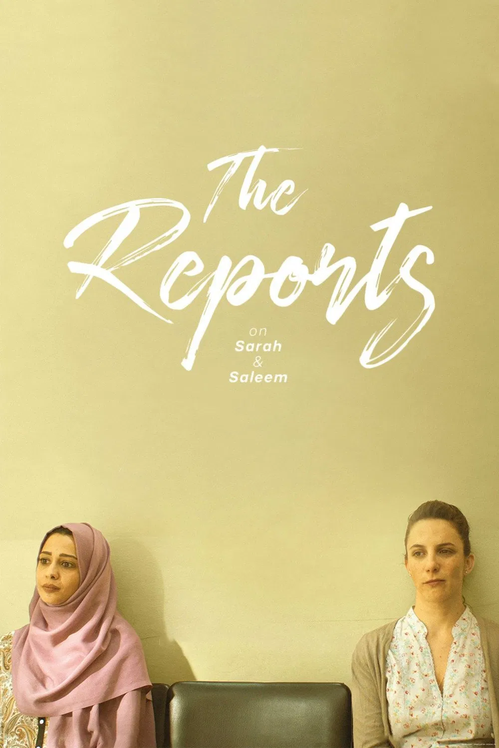 Poster chính thức của phim Phim Tâm Lý "Báo Cáo Về Sarah Và Saleem" (The Reports on Sarah and Saleem - 2018), với sự tham gia của diễn viên Ishai Golan và Hanan Hillo.