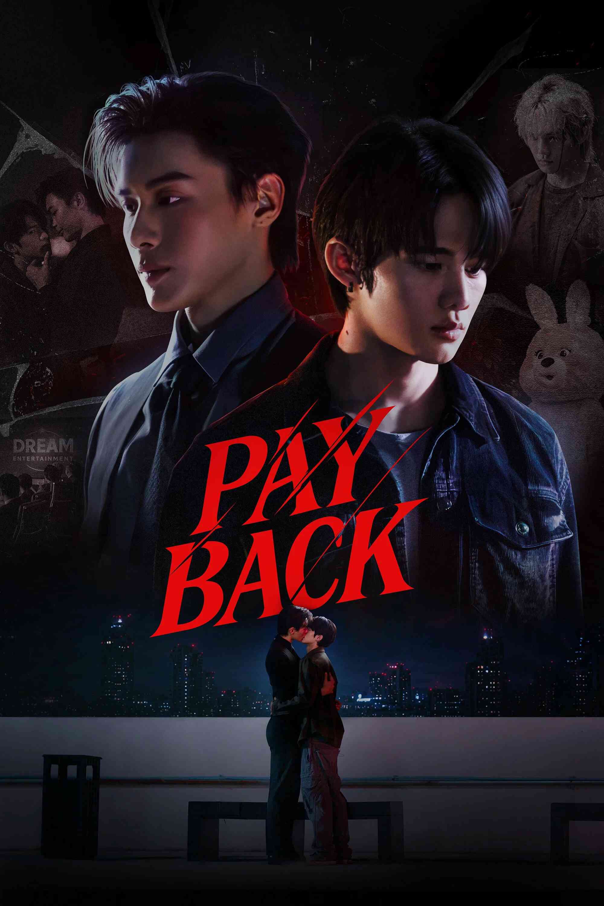 Poster chính thức của phim Phim Tâm Lý, Phim Hình Sự "Báo Thù" (Payback - 2026), với sự tham gia của diễn viên Thanakorn Wichanukhor và Jarukit Kaewmoonrueang.