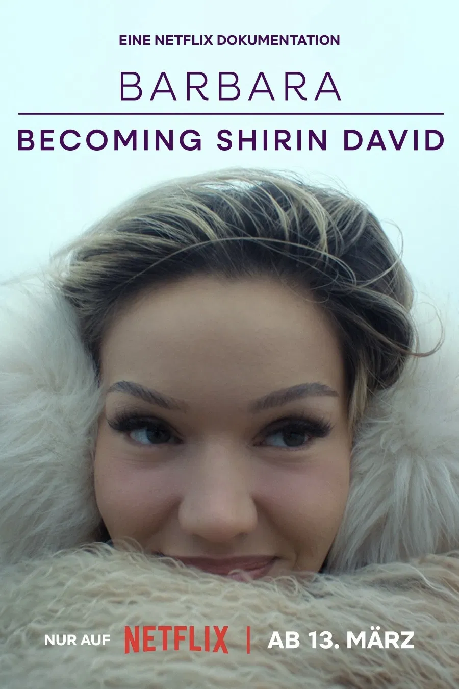 Poster chính thức của phim Phim Tài Liệu "Barbara - Trở Thành Shirin David" (Barbara – Becoming Shirin David - 2026), với sự tham gia của diễn viên Shirin David.