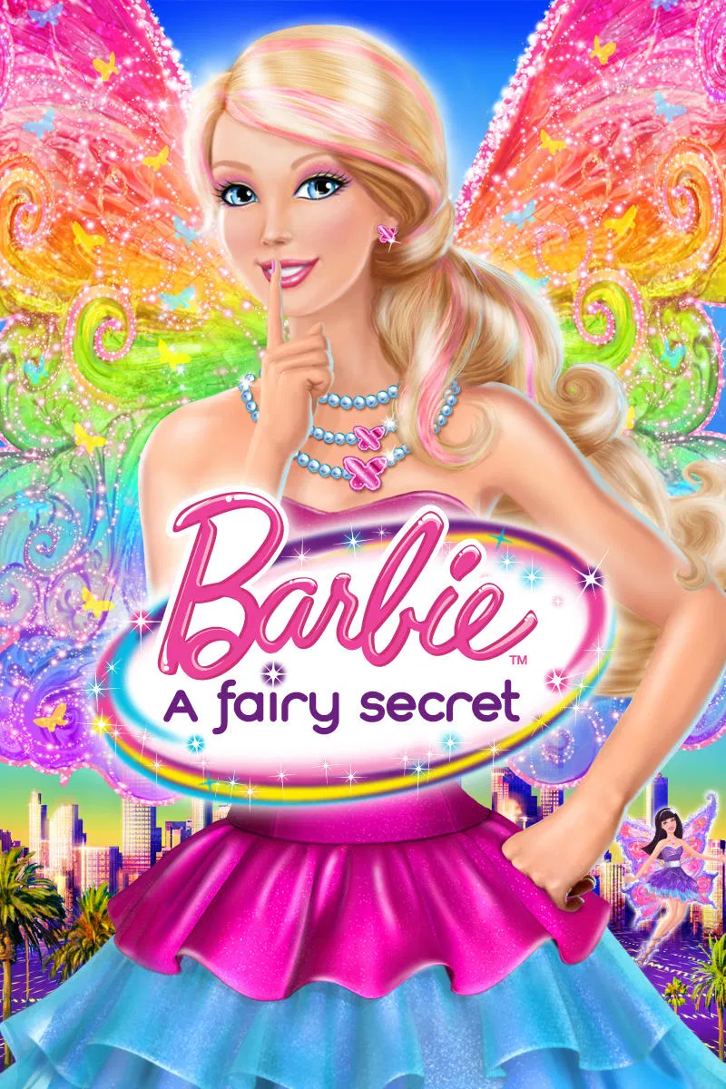 Poster chính thức của phim Phim Hoạt Hình, Phim Gia Đình "Barbie: A Fairy Secret" (Barbie: A Fairy Secret - 2011), với sự tham gia của diễn viên Diana Kaarina và Adrian Petriw.