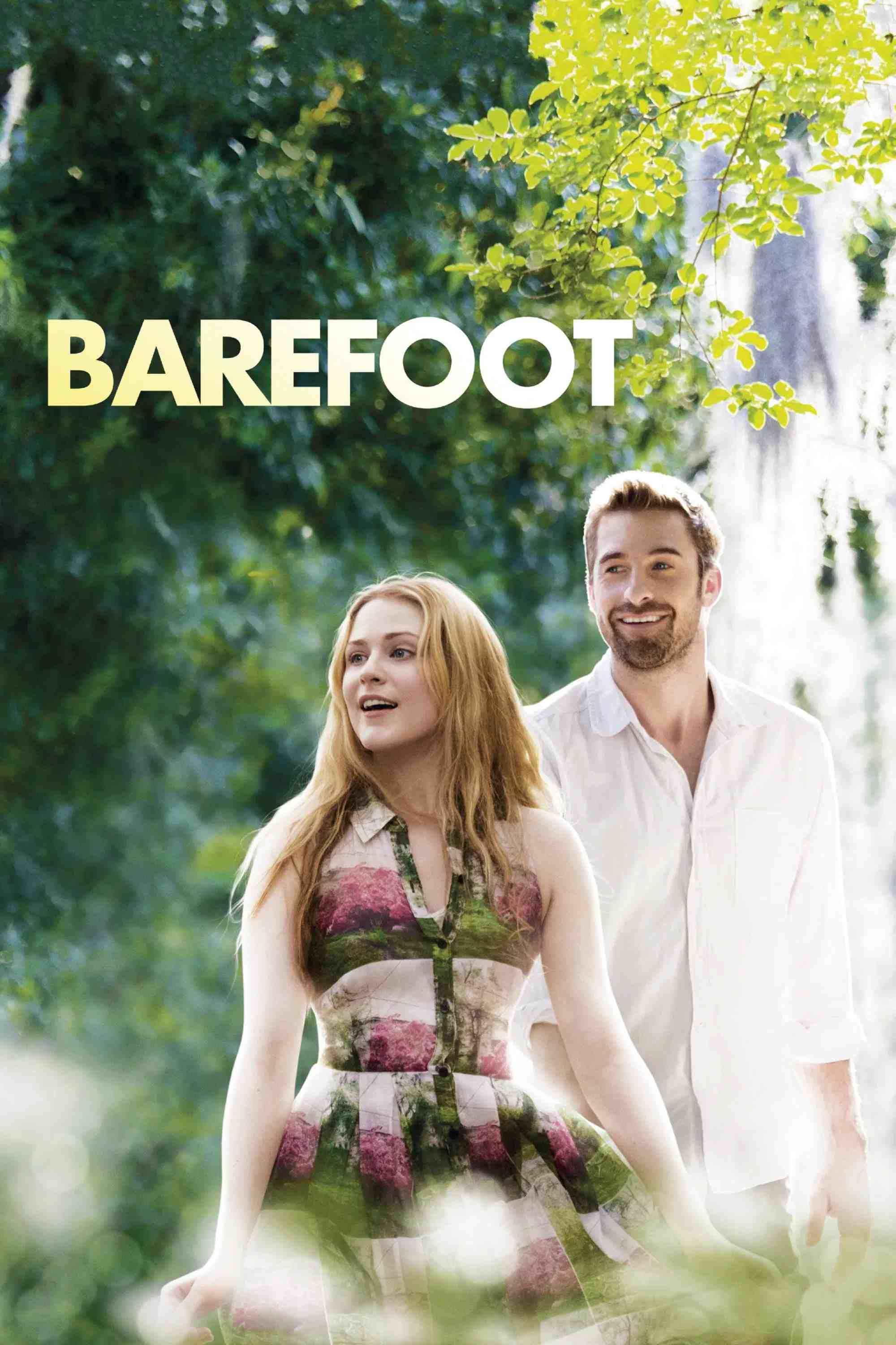 Poster chính thức của phim Phim Hài, Phim Tâm Lý "Barefoot" (Barefoot - 2014), với sự tham gia của diễn viên Evan Rachel Wood và Scott Speedman.