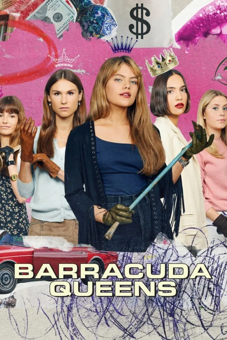 Poster chính thức của phim Phim Tâm Lý, Phim Hình Sự "Barracuda Queens (Phần 1)" (Barracuda Queens - 2023).