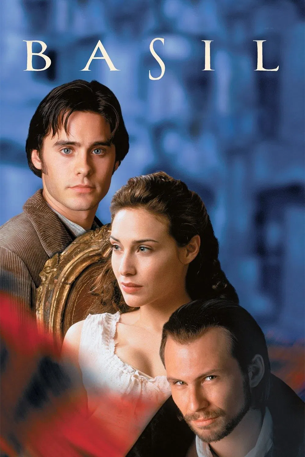 Poster chính thức của phim Phim Tâm Lý, Phim Tình Cảm "Basil" (Basil - 1998), với sự tham gia của diễn viên Jared Leto và Christian Slater.