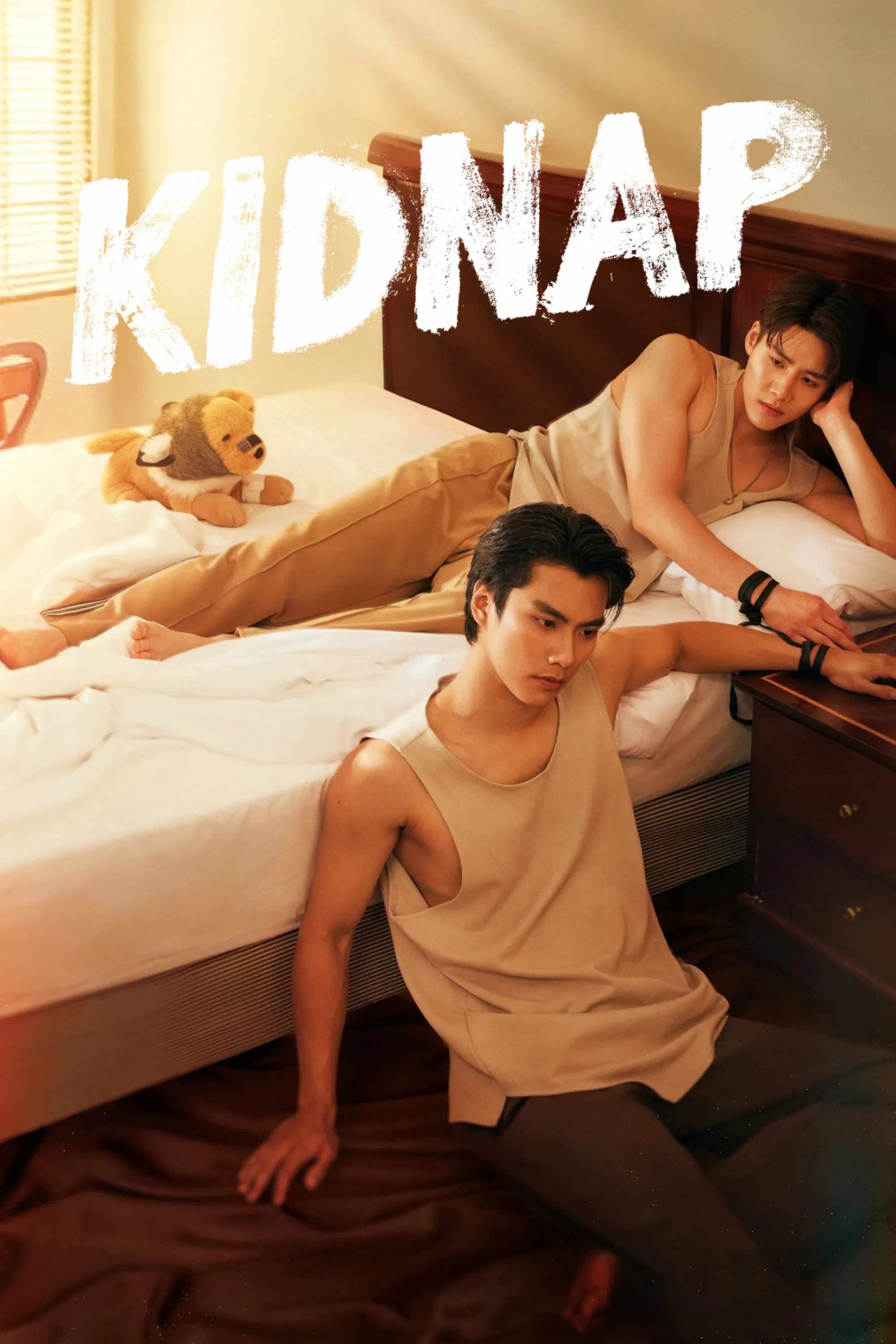 Poster chính thức của phim Phim Tâm Lý, Phim Hình Sự "Bắt Cóc" (Kidnap - 2024), với sự tham gia của diễn viên Pawat Chittsawangdee và Thanaphon U-sinsap.