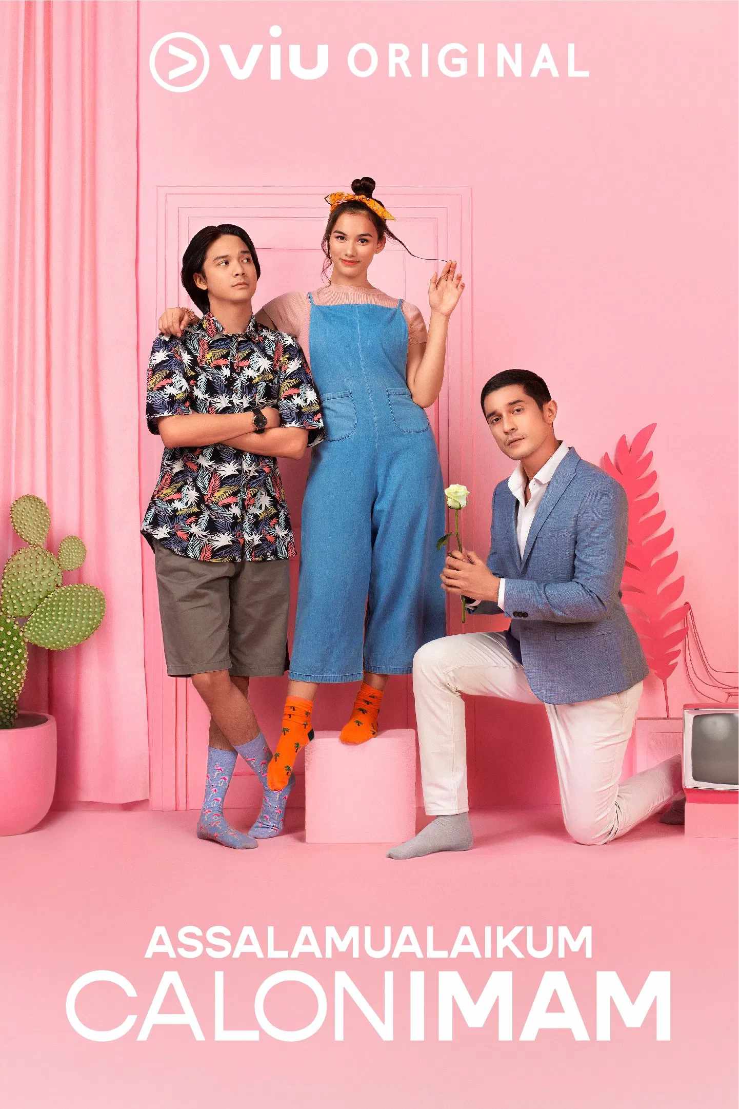 Poster chính thức của phim Phim Tâm Lý "Bất Ngờ Tìm Được Tình Yêu (Phần 2)" (Assalamualaikum Calon Imam - 2019), với sự tham gia của diễn viên Miller Khan và Mentari De Marelle.