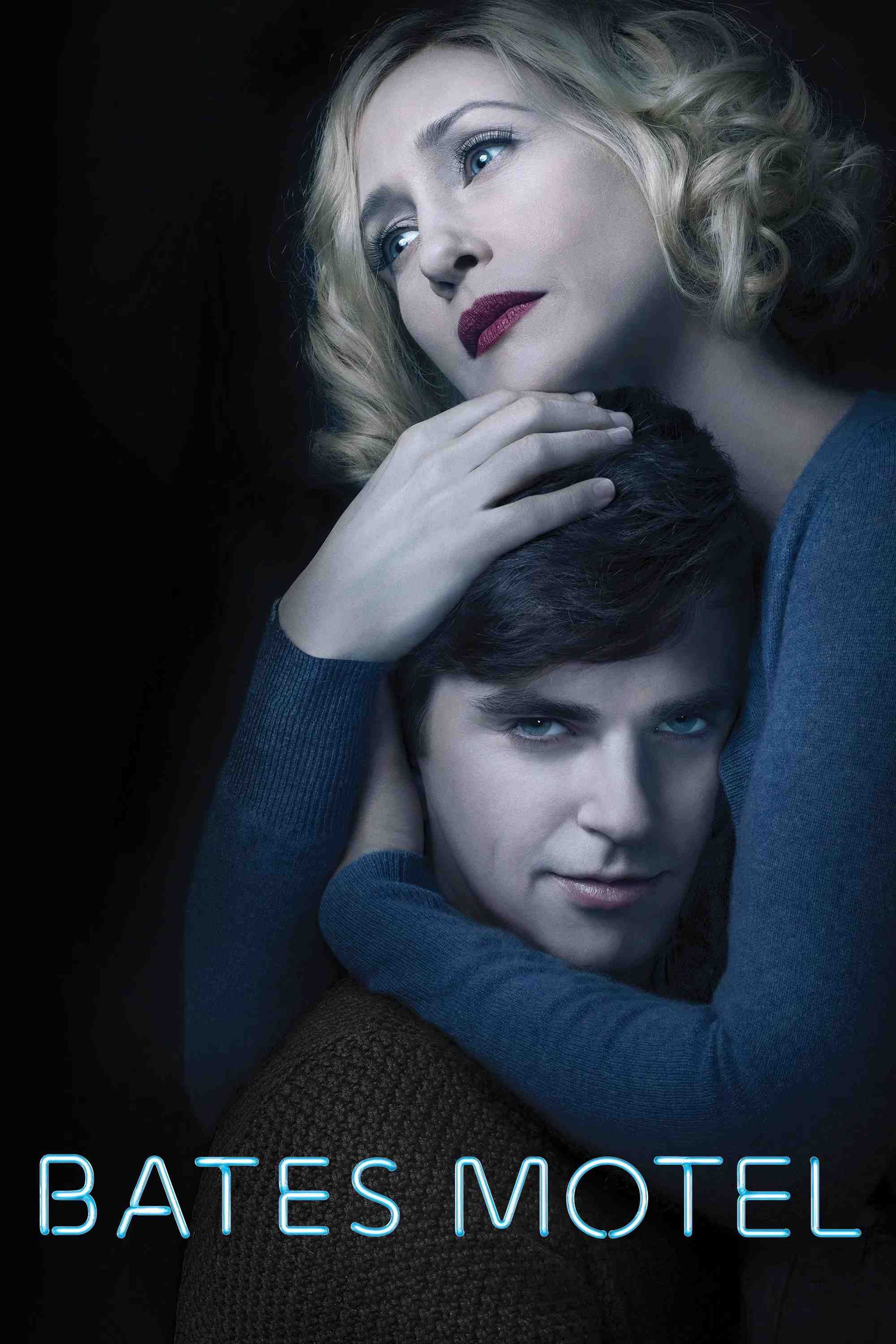 Poster chính thức của phim Phim Tâm Lý, Phim Hình Sự "Bates Motel (Phần 4)" (Bates Motel - 2013), với sự tham gia của diễn viên Vera Farmiga và Freddie Highmore.