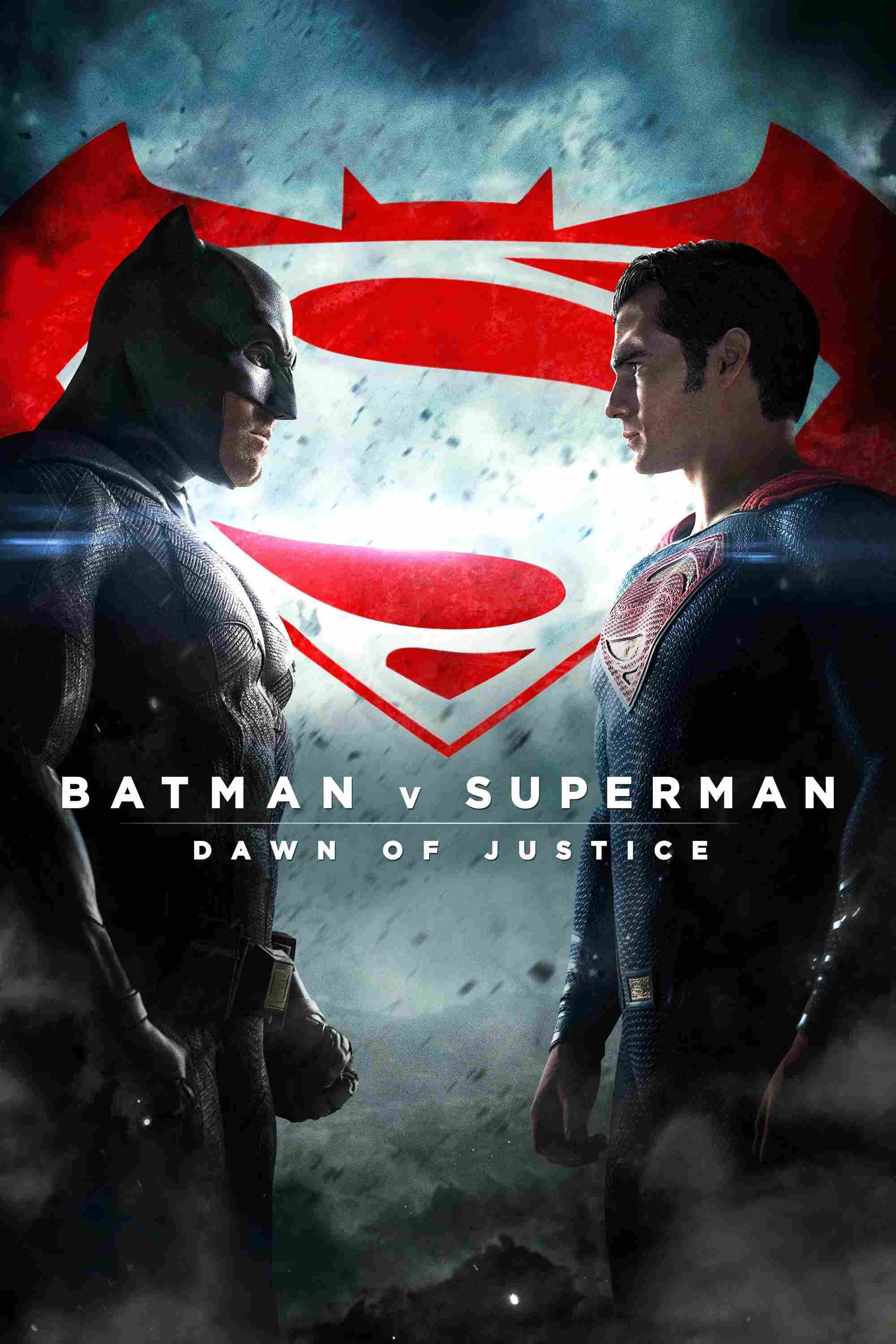 Poster chính thức của phim Phim Hành Động, Phim Phiêu Lưu "Batman Đại Chiến Superman: Ánh Sáng Công Lý" (Batman v Superman: Dawn of Justice - 2016), với sự tham gia của diễn viên Ben Affleck và Henry Cavill.