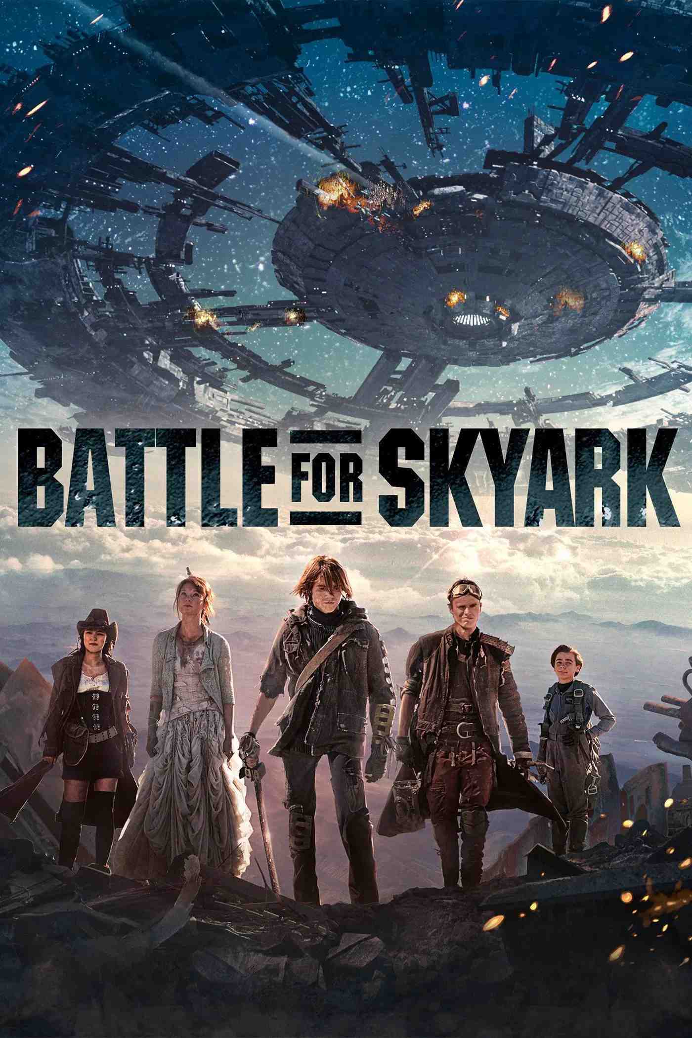 Poster chính thức của phim Phim Gia Đình, Phim Viễn Tưởng "Battle For SkyArk" (Battle For SkyArk - 2015), với sự tham gia của diễn viên Garrett Coffey và Caon Mortenson.