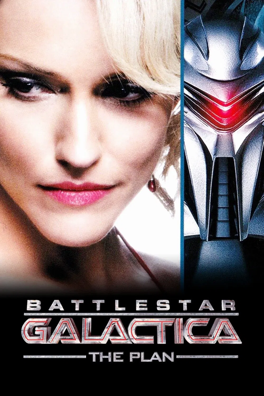 Poster chính thức của phim Phim Viễn Tưởng, Phim Hành Động "Battlestar Galactica: The Plan" (Battlestar Galactica: The Plan - 2009), với sự tham gia của diễn viên Edward James Olmos và Dean Stockwell.