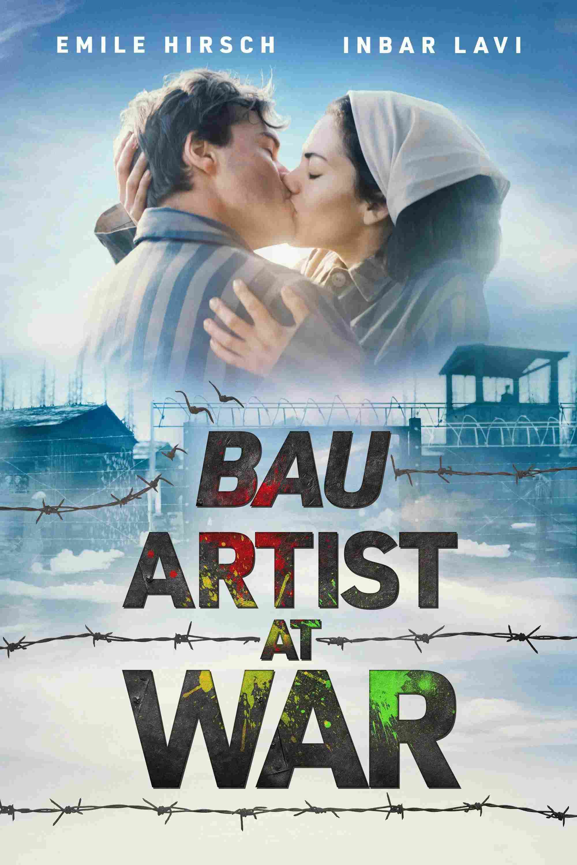 Poster chính thức của phim Phim Tâm Lý, Phim Lịch Sử "Bau Nghệ Sĩ Thời Loạn" (Bau, Artist at War - 2025), với sự tham gia của diễn viên Emile Hirsch và Inbar Lavi.