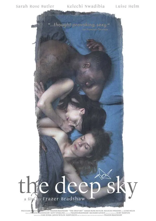 Poster chính thức của phim "Bầu Trời Sâu Thẳm" (The Deep Sky - 2017), với sự tham gia của diễn viên Luise Helm và Sarah Rose Butler.