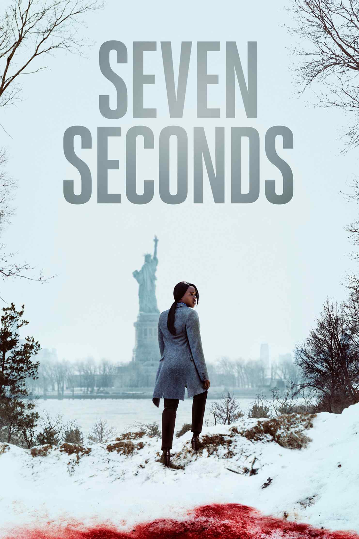Poster chính thức của phim Phim Hình Sự, Phim Tâm Lý "Bảy giây" (Seven Seconds - 2018), với sự tham gia của diễn viên Clare-Hope Ashitey và Michael Mosley.