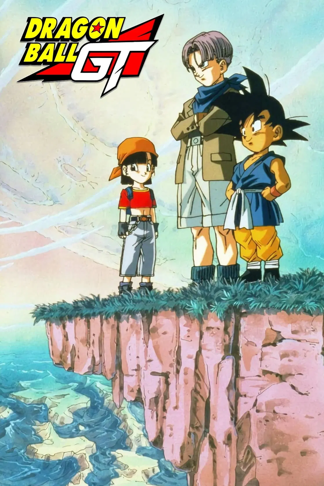 Poster chính thức của phim Phim Hoạt Hình, Phim Hành Động & Phiêu Lưu "Bảy Viên Ngọc Rồng GT" (Dragon Ball GT - 1996), với sự tham gia của diễn viên Masako Nozawa và Yuko Minaguchi.